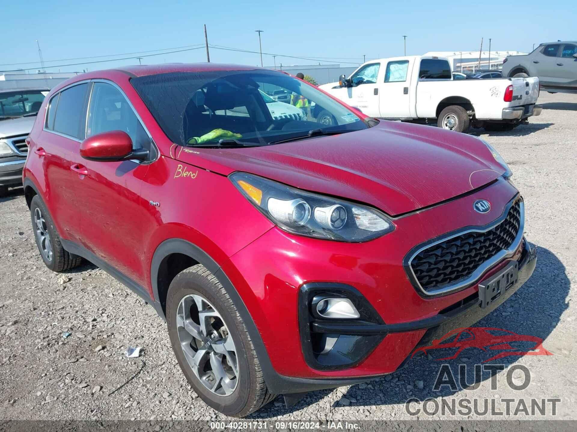 KIA SPORTAGE 2020 - KNDPMCAC9L7812020