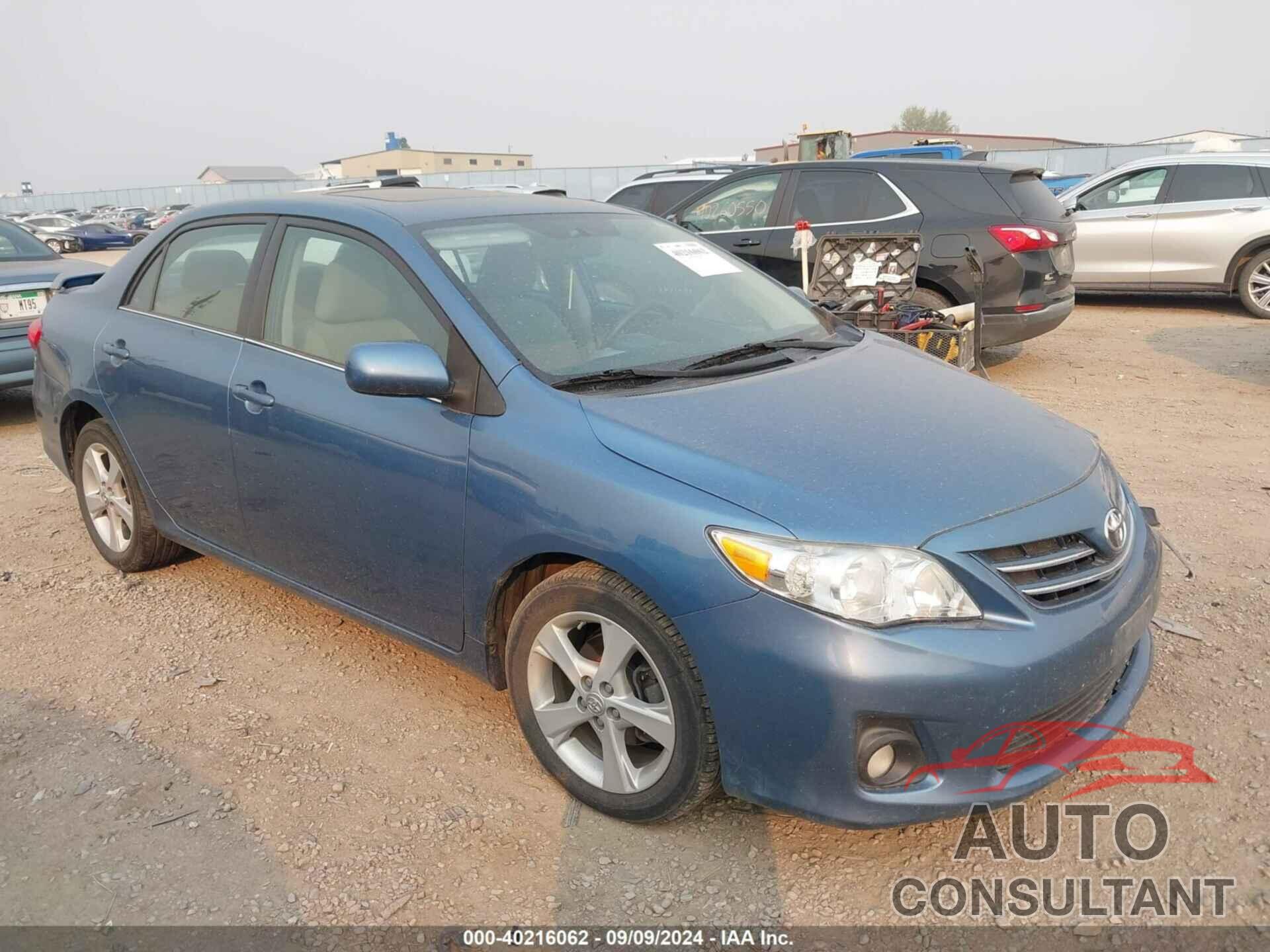 TOYOTA COROLLA 2013 - 5YFBU4EE6DP168505