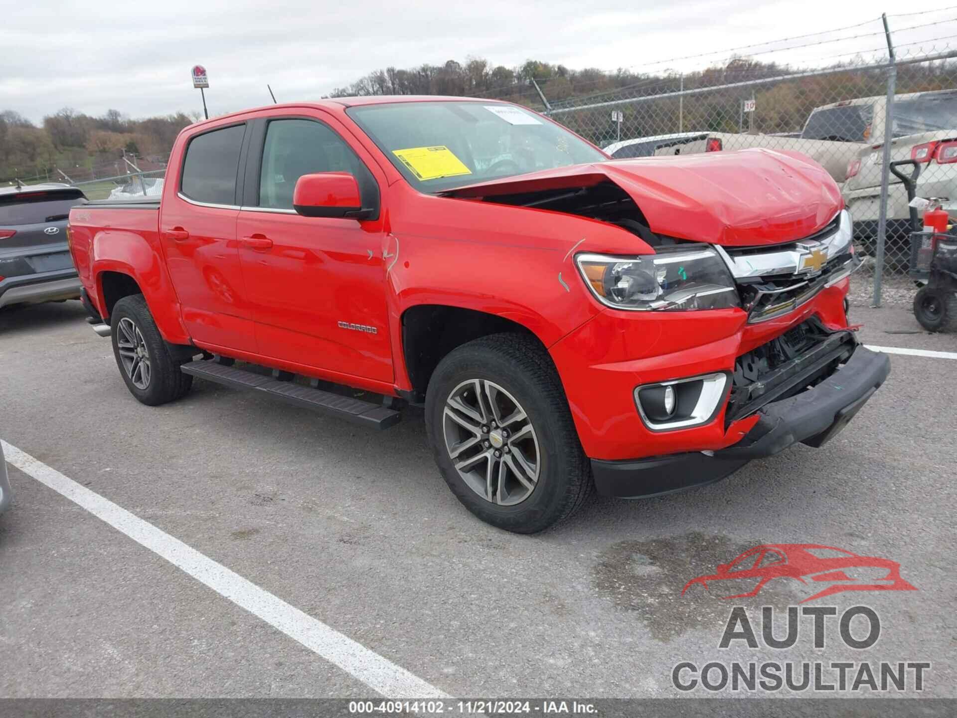 CHEVROLET COLORADO 2020 - 1GCGTCEN6L1149328