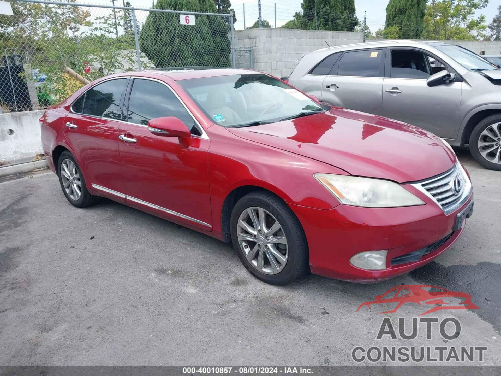 LEXUS ES 350 2010 - JTHBK1EG5A2387003