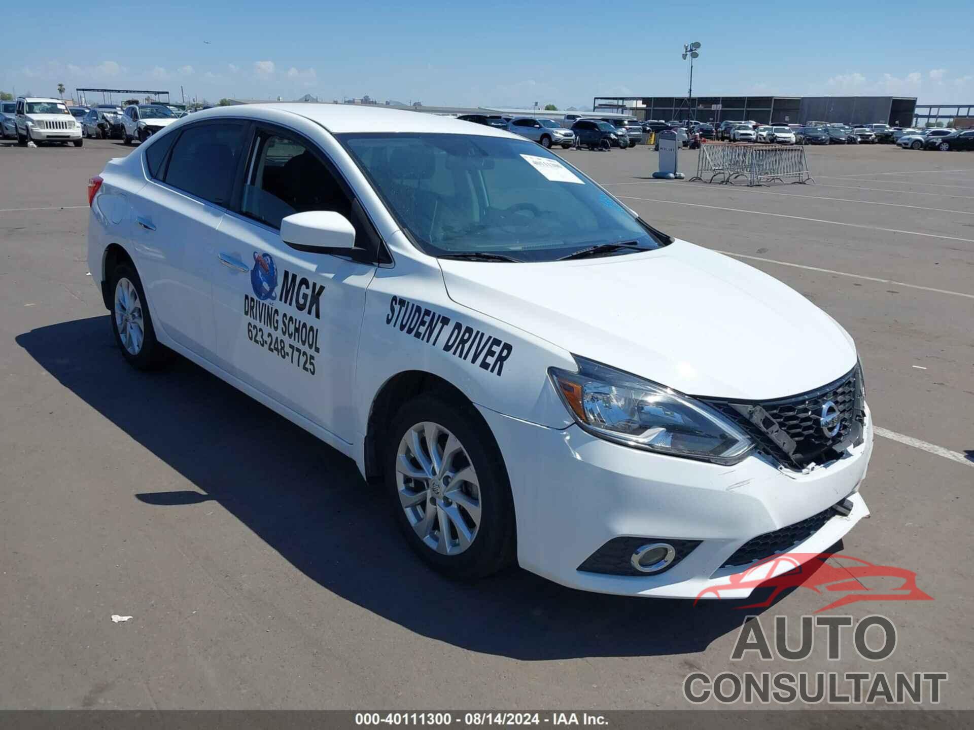 NISSAN SENTRA 2019 - 3N1AB7AP1KY259577