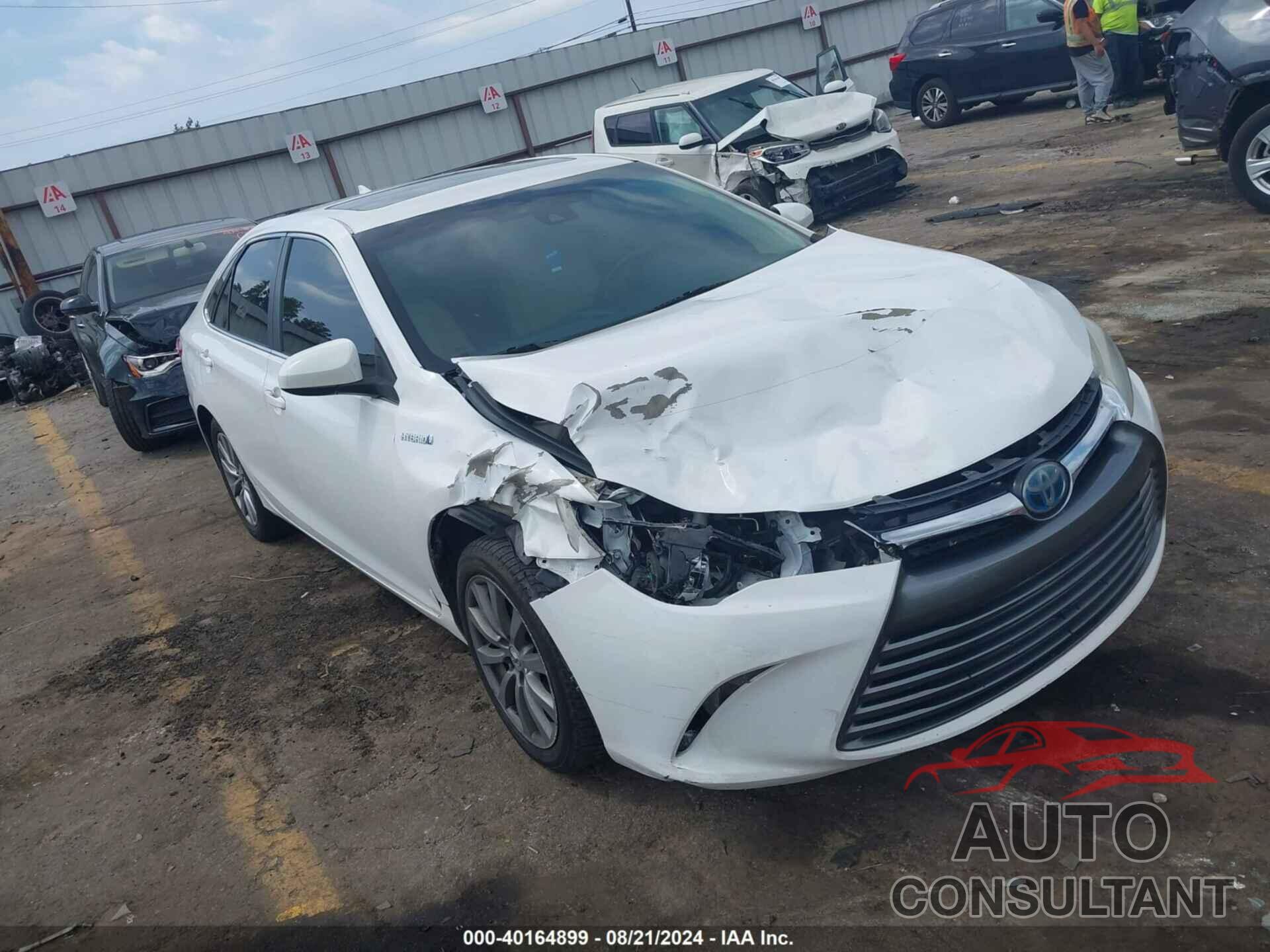 TOYOTA CAMRY HYBRID 2017 - 4T1BD1FK1HU214460