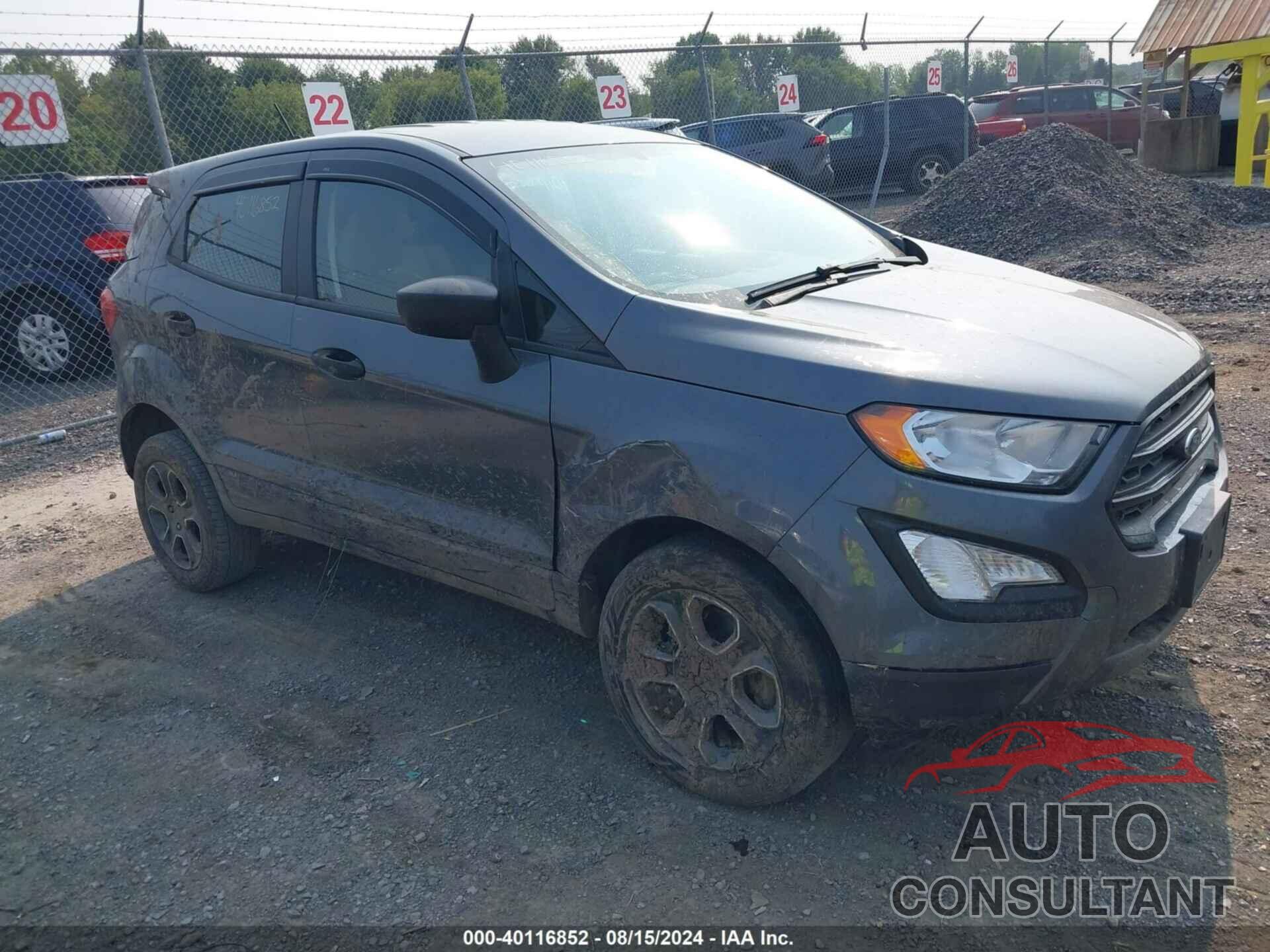 FORD ECOSPORT 2021 - MAJ6S3FLXMC429406