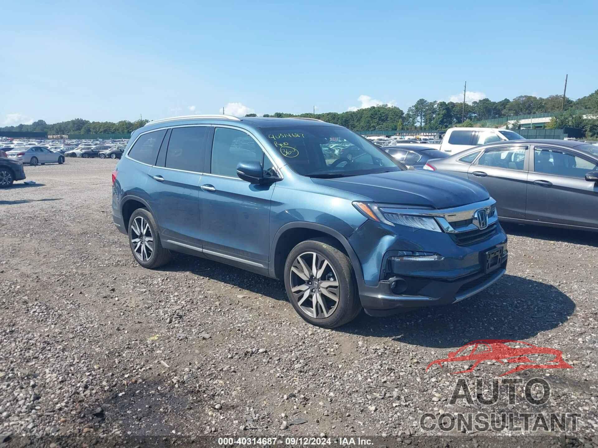 HONDA PILOT 2022 - 5FNYF6H90NB038697