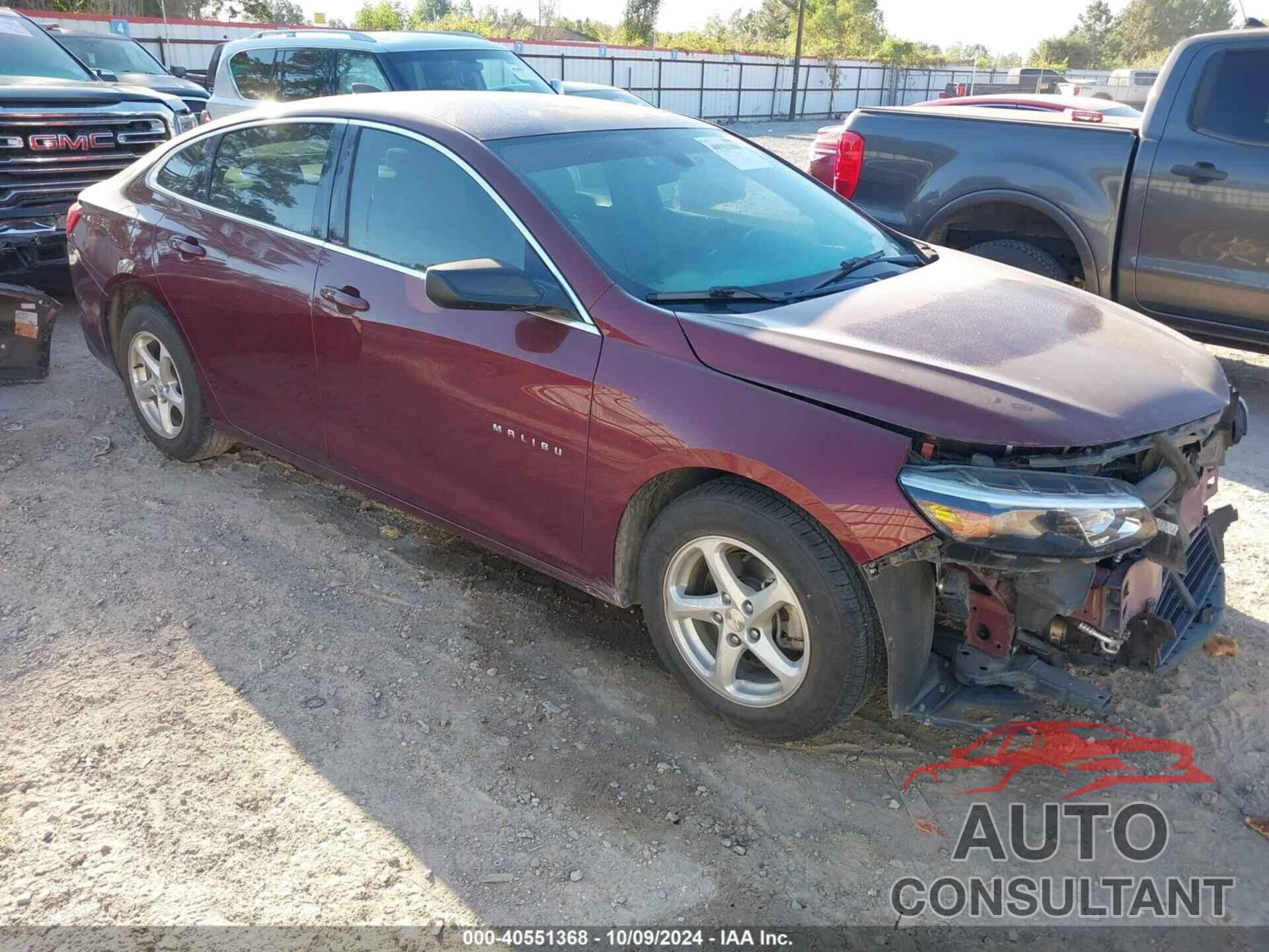 CHEVROLET MALIBU 2016 - 1G1ZB5ST8GF324237