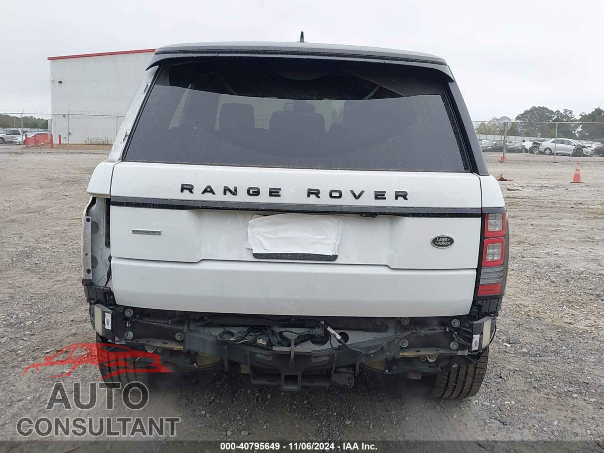 LAND ROVER RANGE ROVER 2016 - SALGS2EF6GA296866