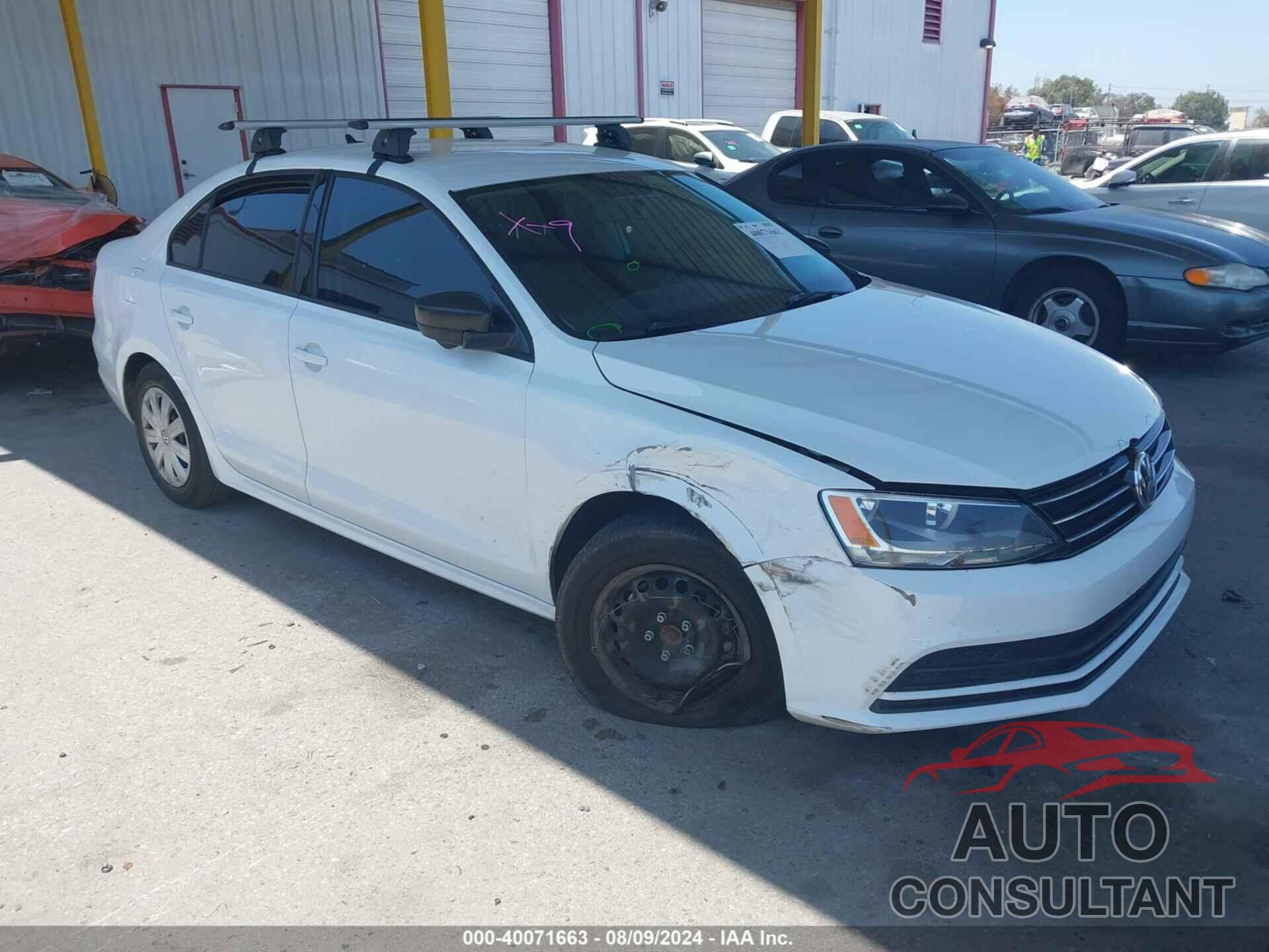 VOLKSWAGEN JETTA 2016 - 3VW267AJ9GM282828