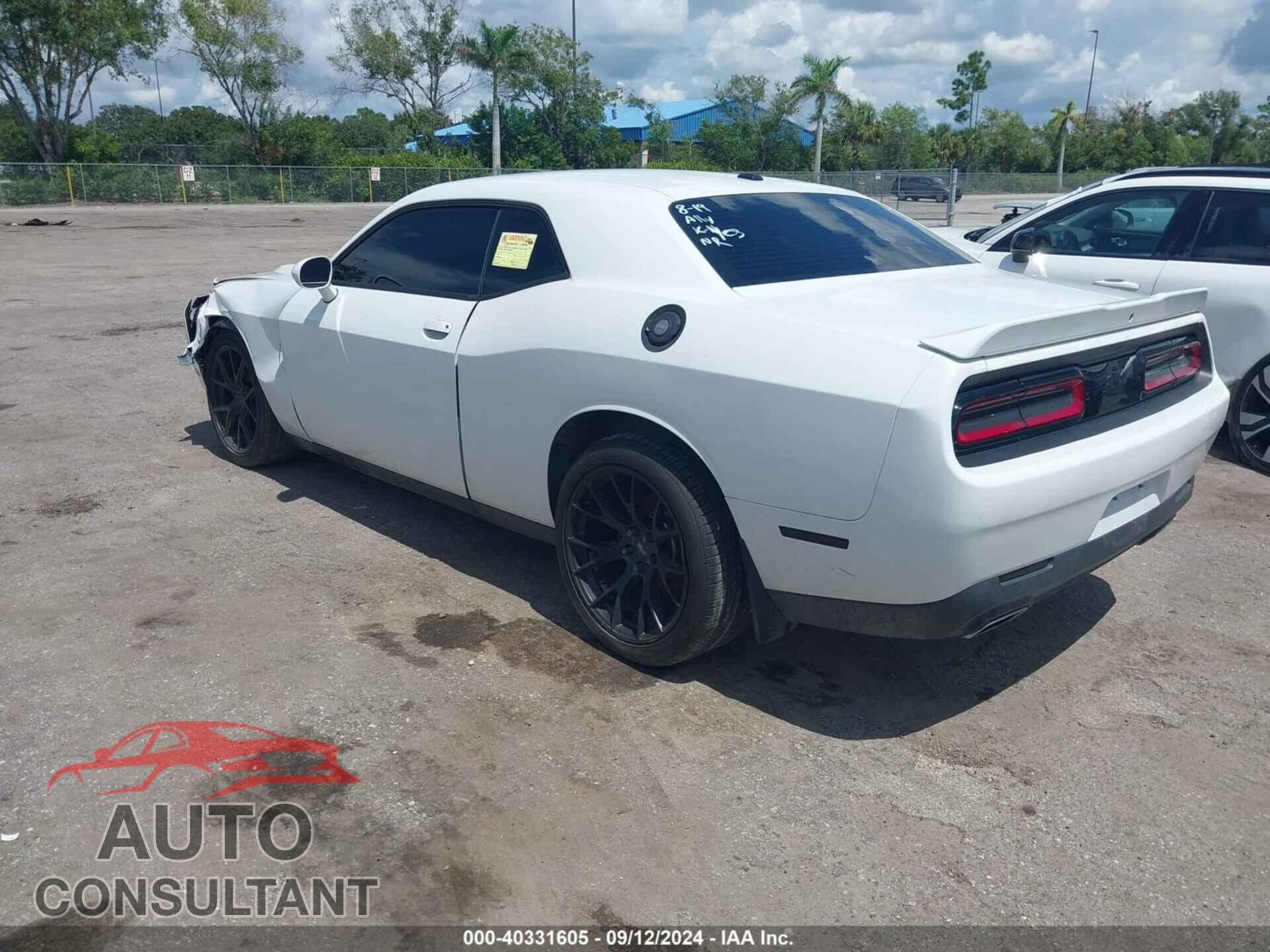 DODGE CHALLENGER 2019 - 2C3CDZAG1KH701649
