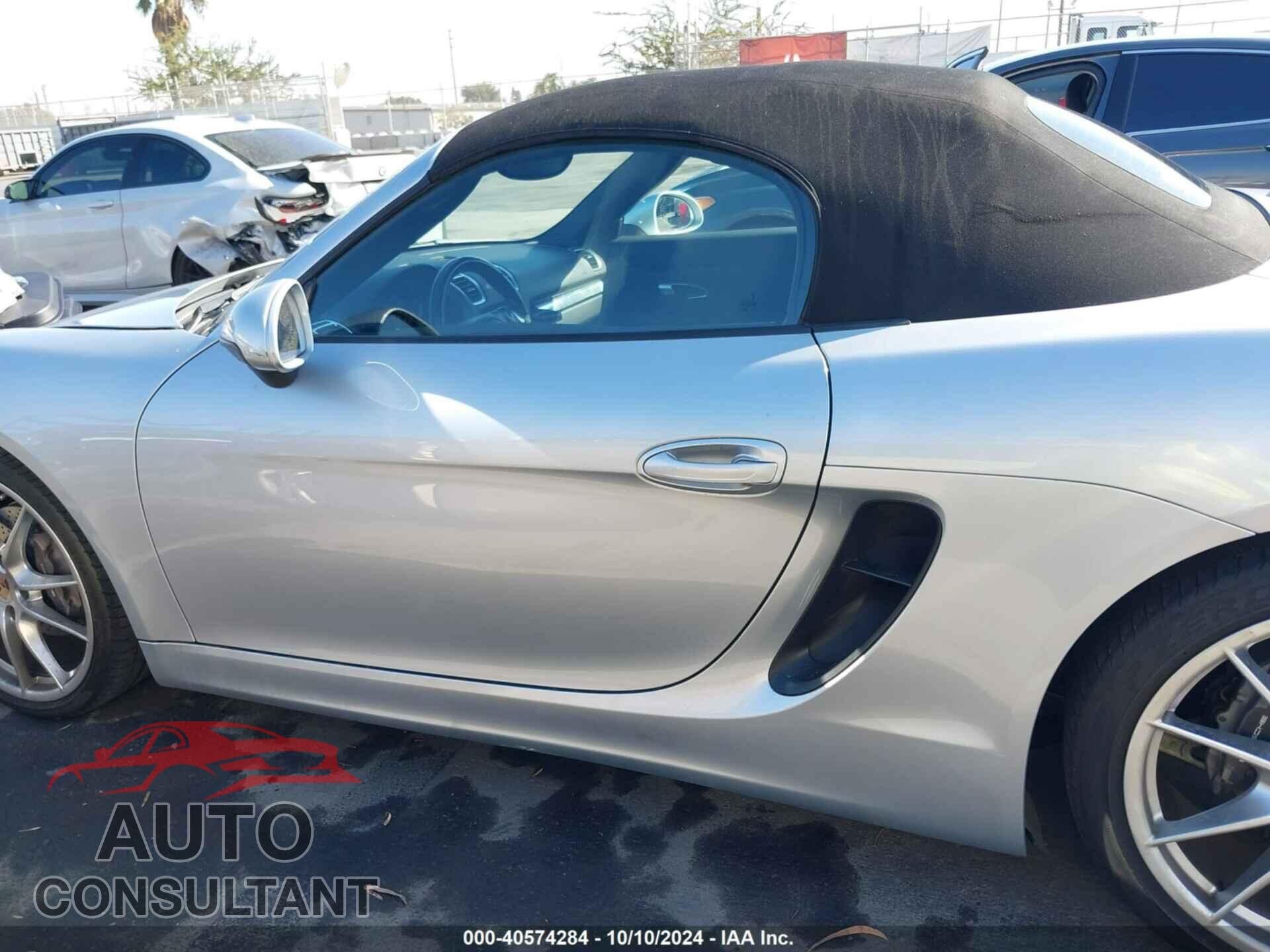 PORSCHE BOXSTER 2014 - WP0CA2A83ES120705