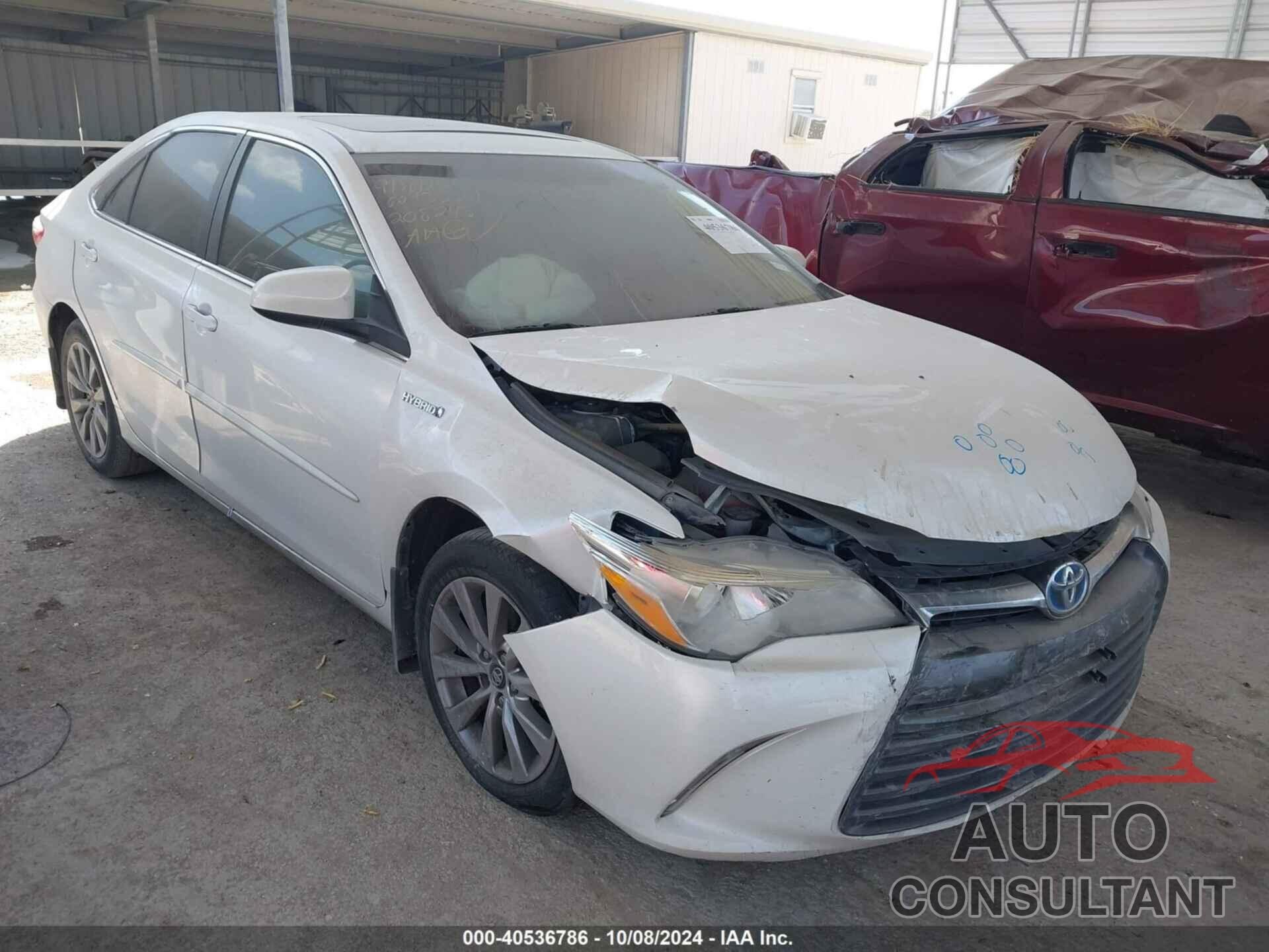 TOYOTA CAMRY 2017 - 4T1BD1FK0HU208245