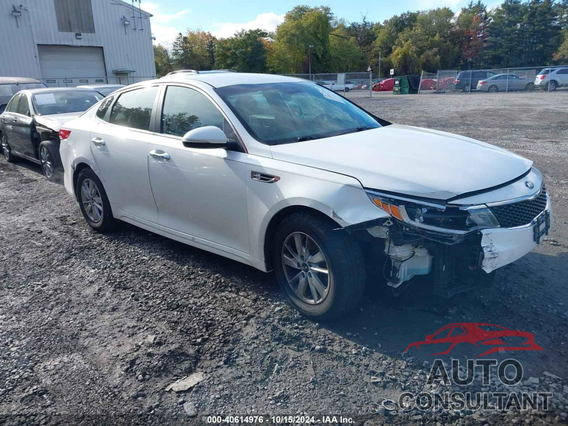 KIA OPTIMA 2016 - KNAGT4L39G5098281
