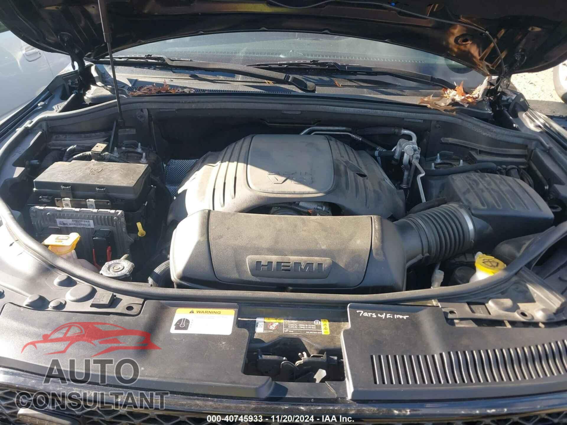 DODGE DURANGO 2021 - 1C4SDJFT8MC763554
