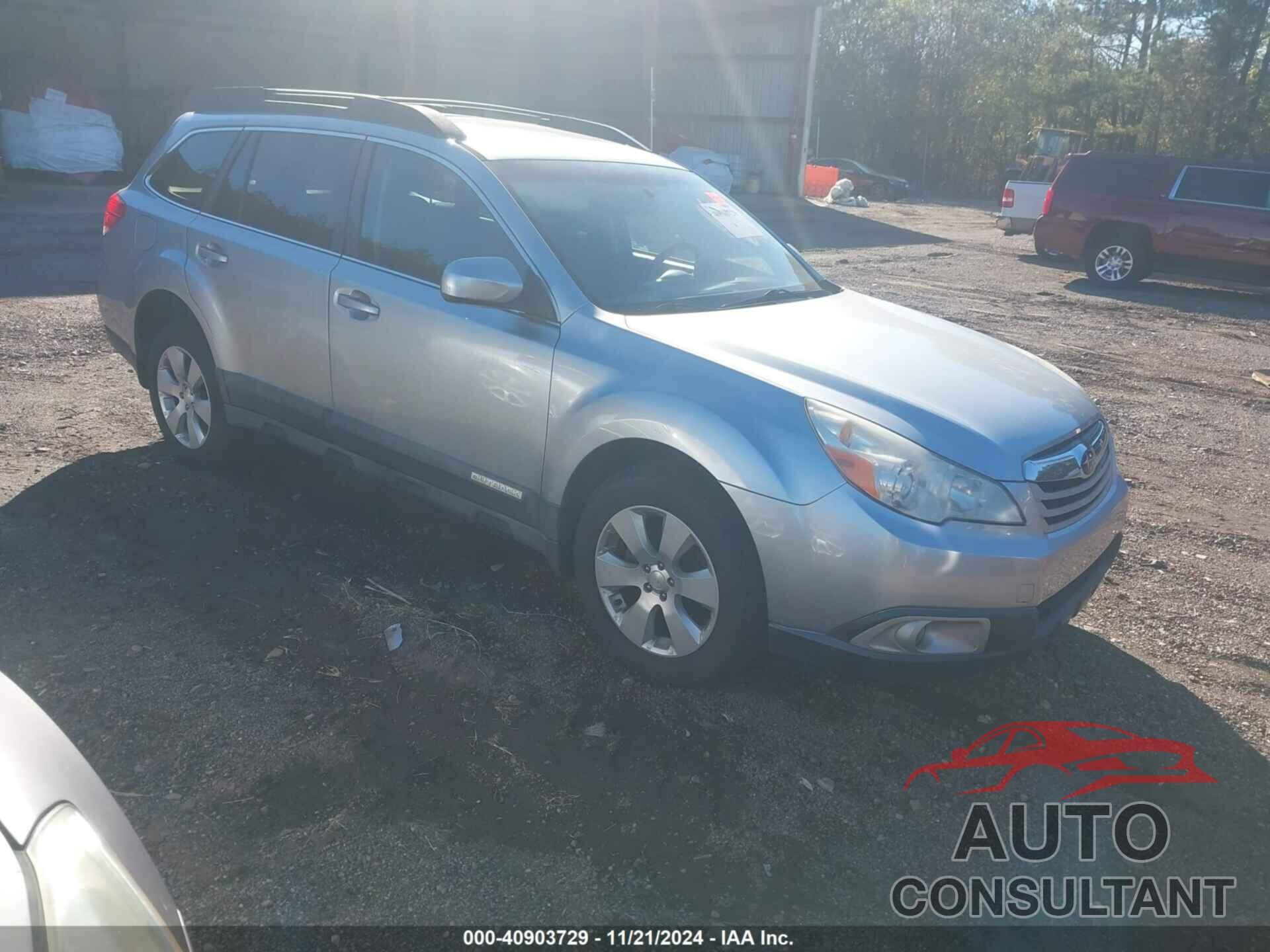 SUBARU OUTBACK 2012 - 4S4BRBGC2C3273448