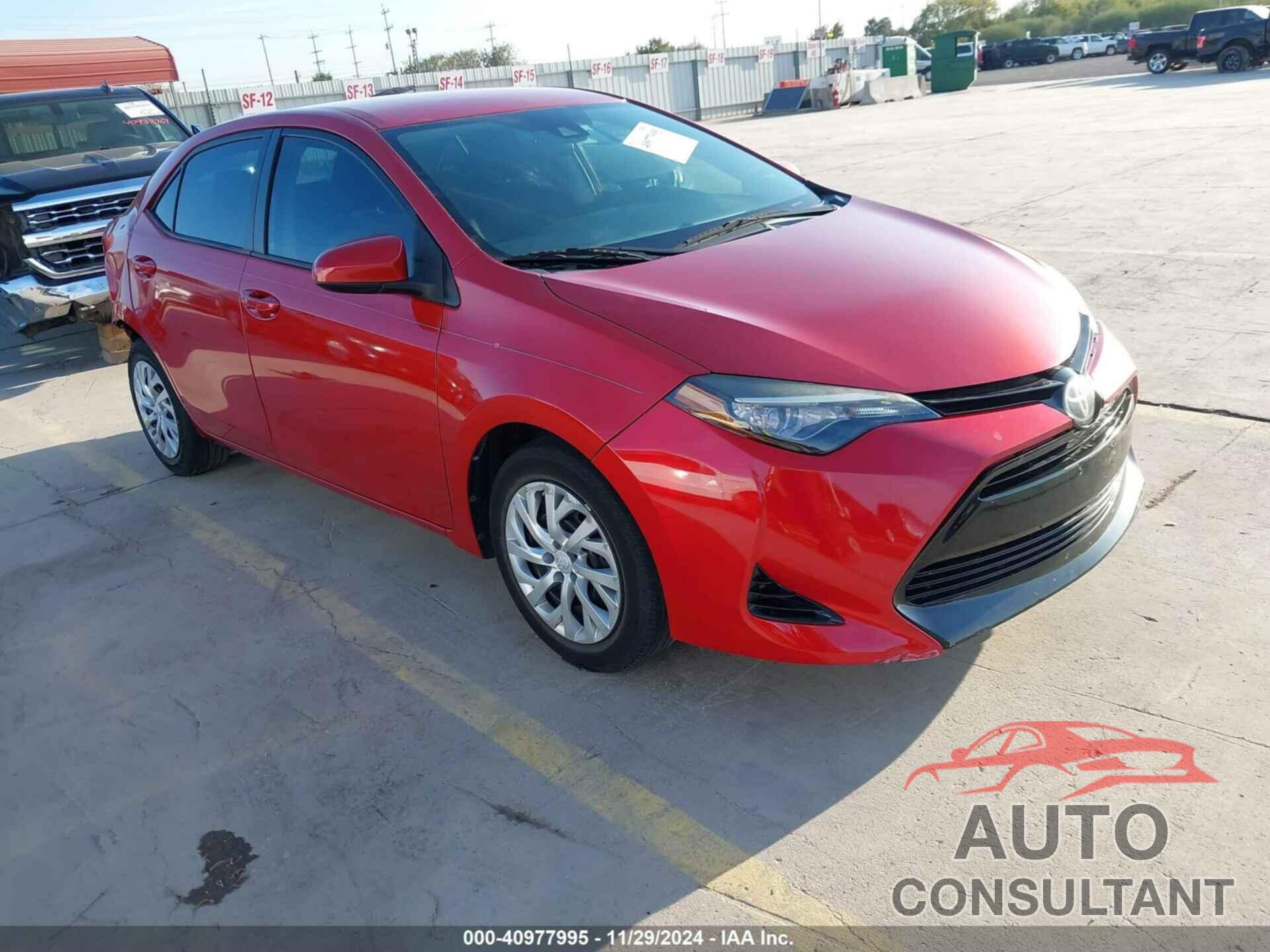TOYOTA COROLLA 2017 - 5YFBURHE4HP636407