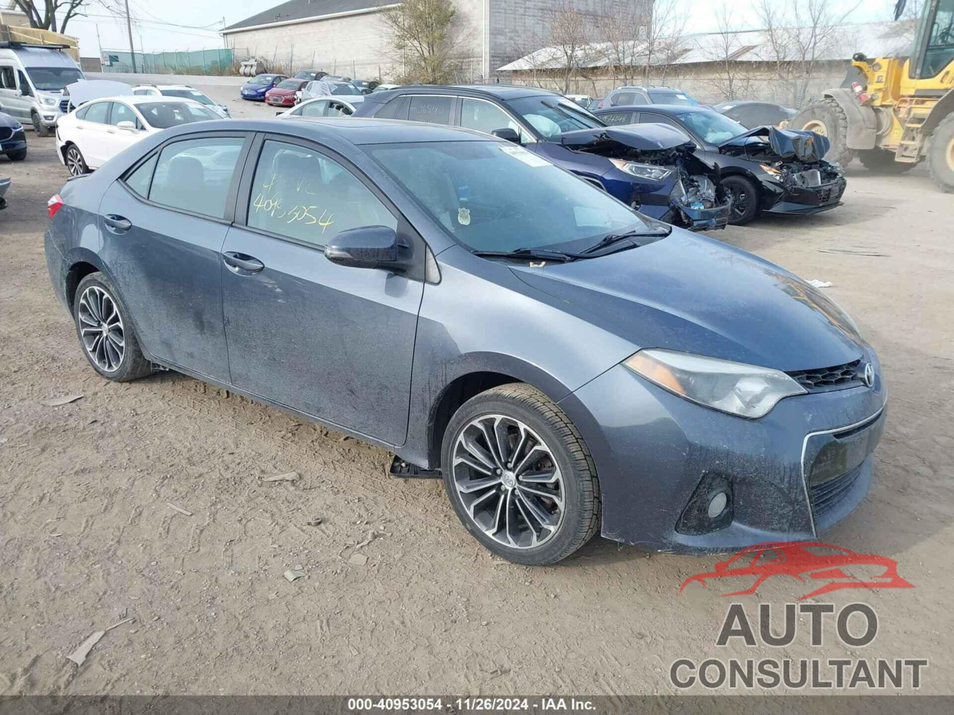 TOYOTA COROLLA 2015 - 5YFBURHE5FP339157