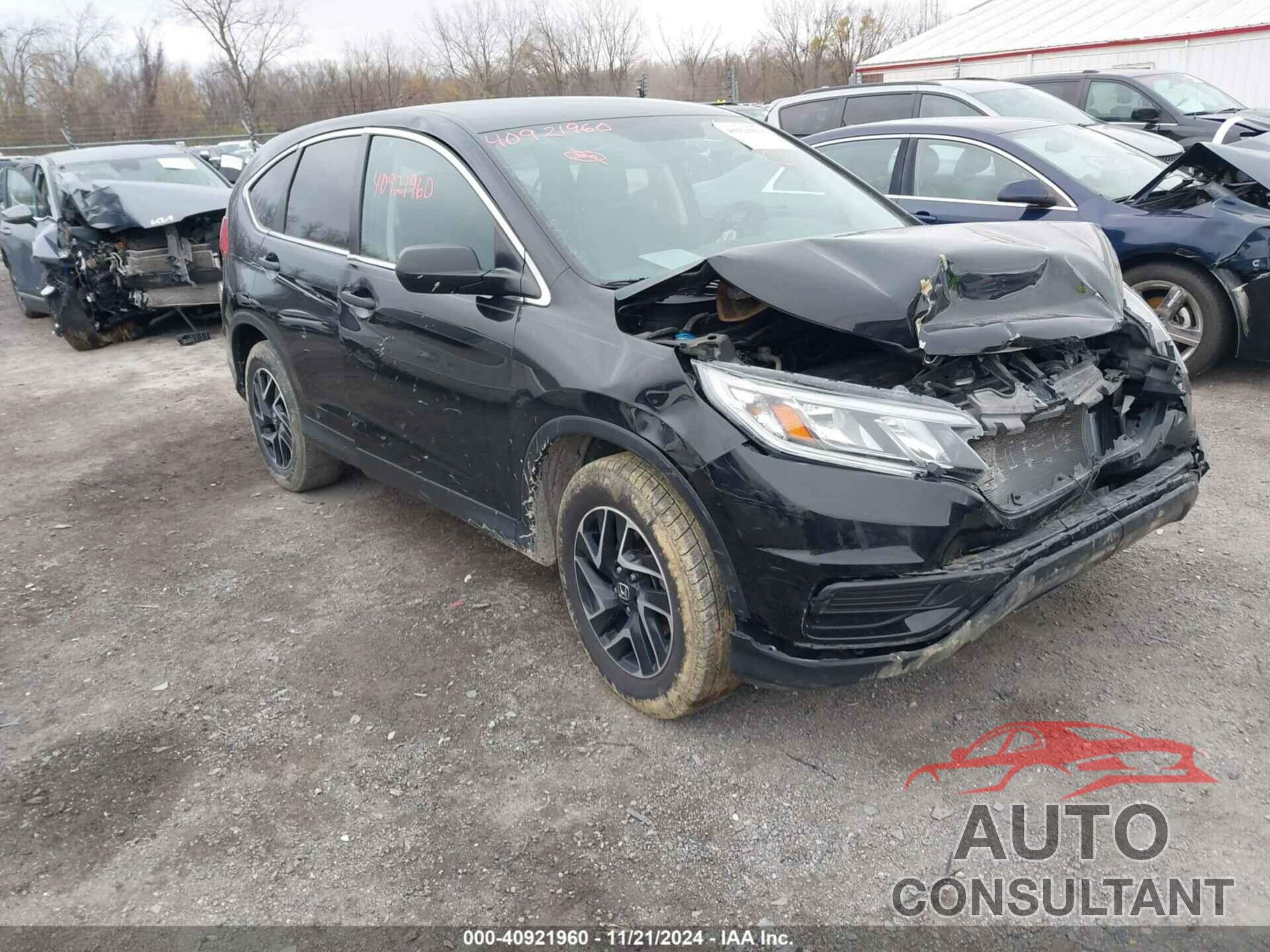HONDA CR-V 2016 - 5J6RM3H47GL024755