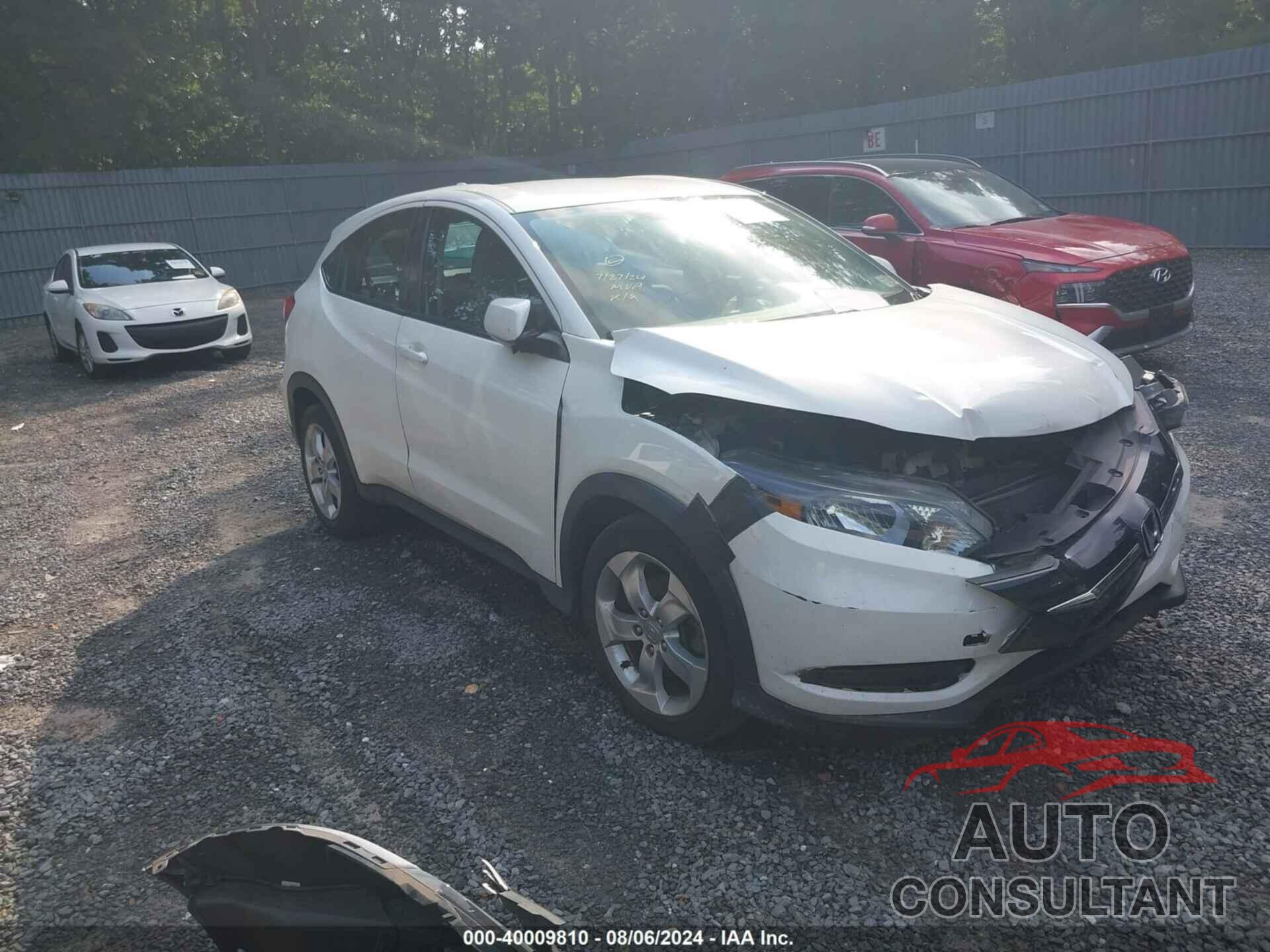 HONDA HR-V 2016 - 3CZRU6H33GM711710