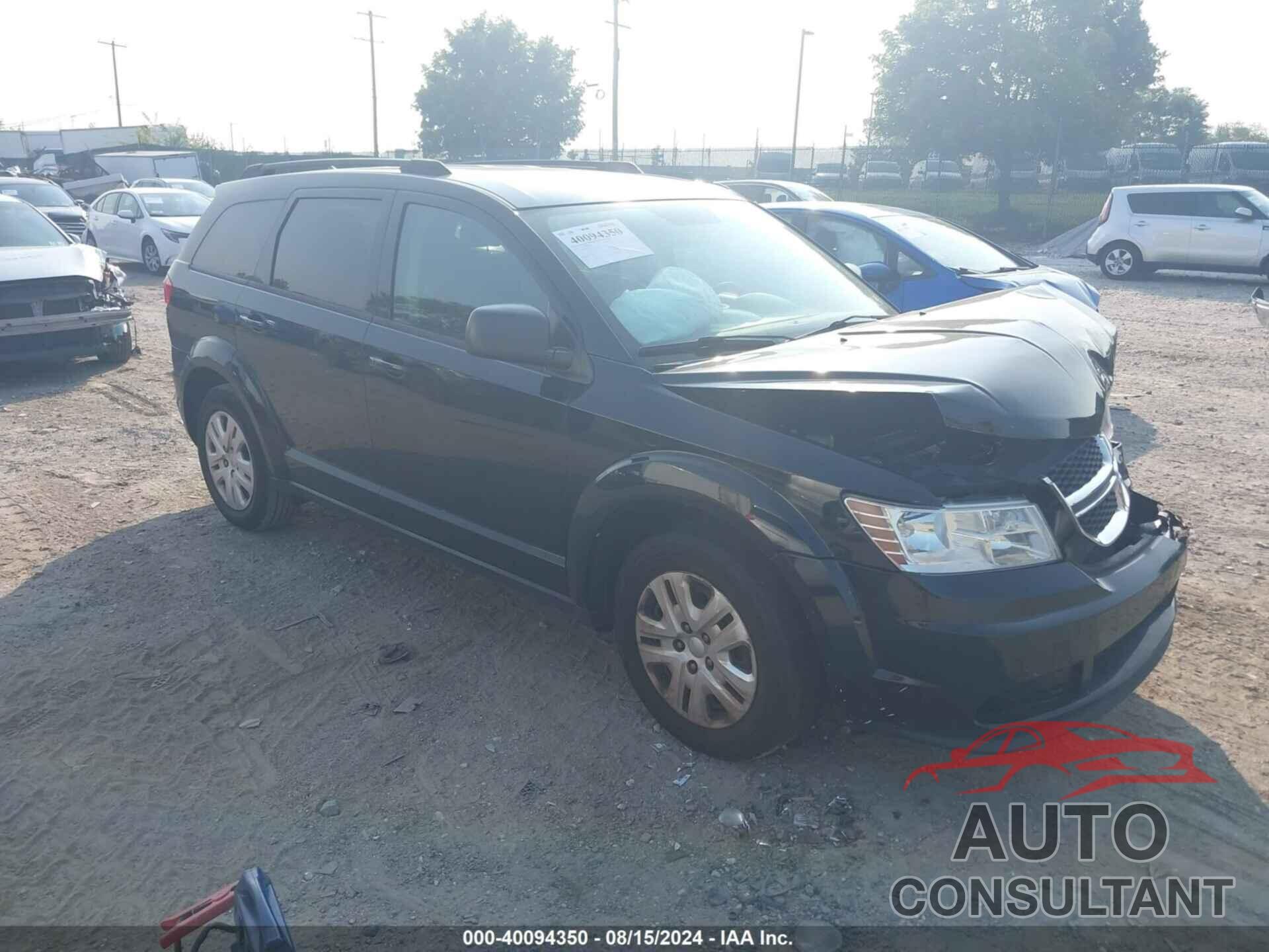 DODGE JOURNEY 2016 - 3C4PDCAB8GT223288