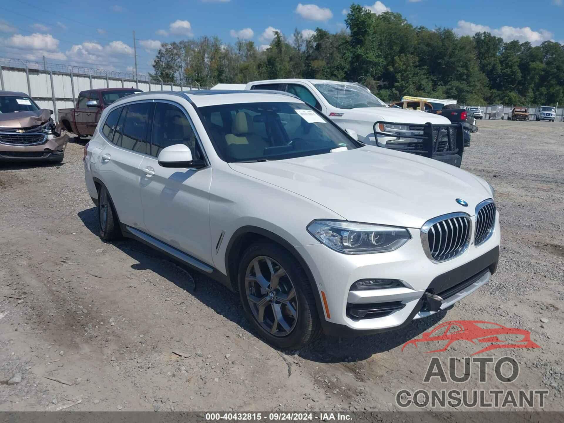 BMW X3 2021 - 5UXTY3C07M9G51602