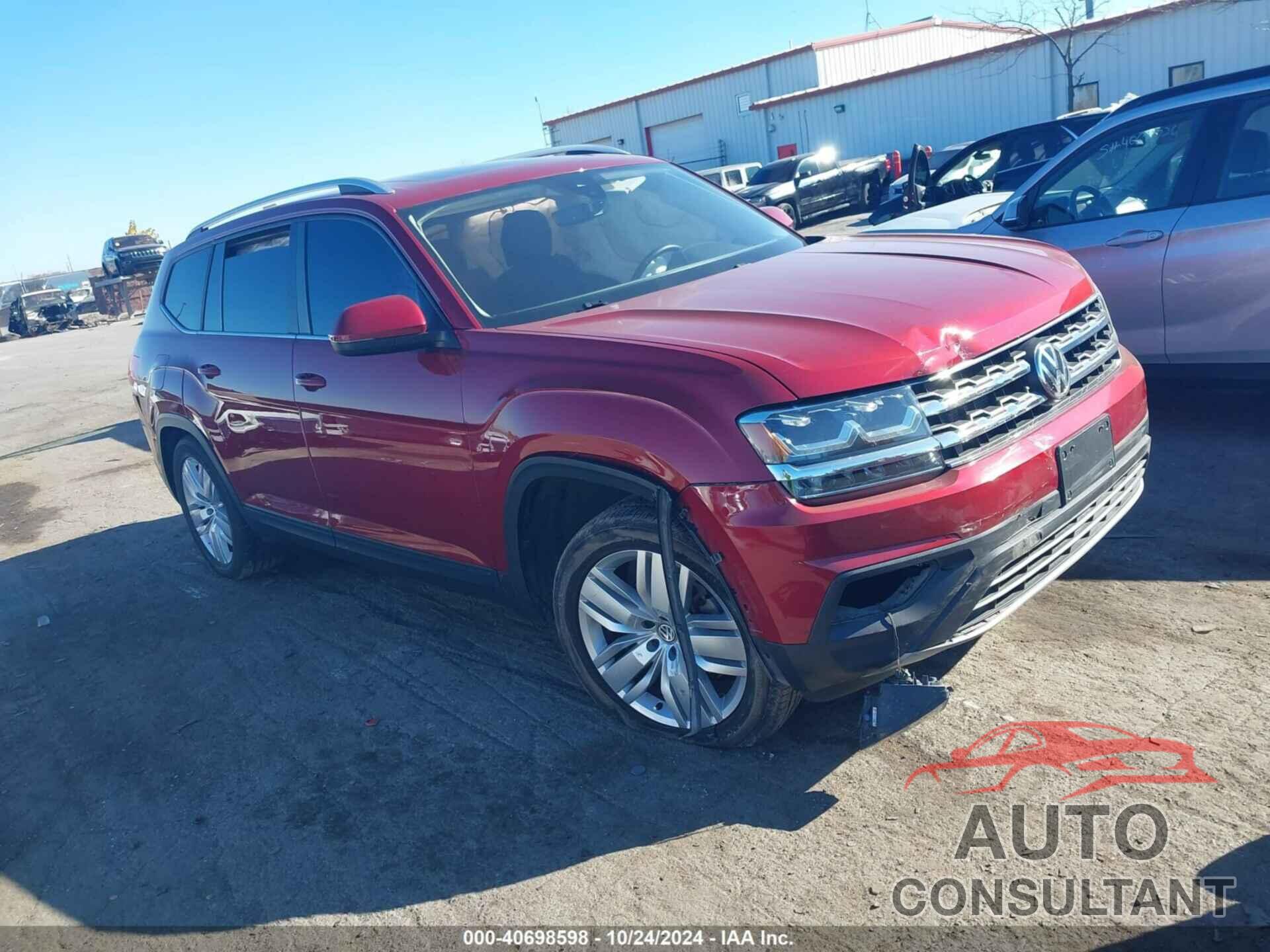 VOLKSWAGEN ATLAS 2019 - 1V2UR2CA5KC589280