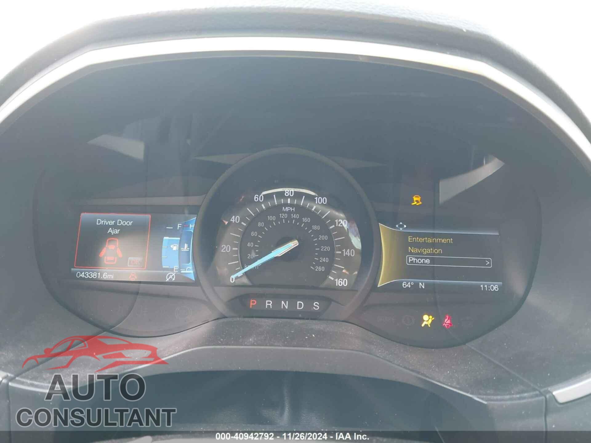 FORD EDGE 2020 - 2FMPK4J96LBA38991