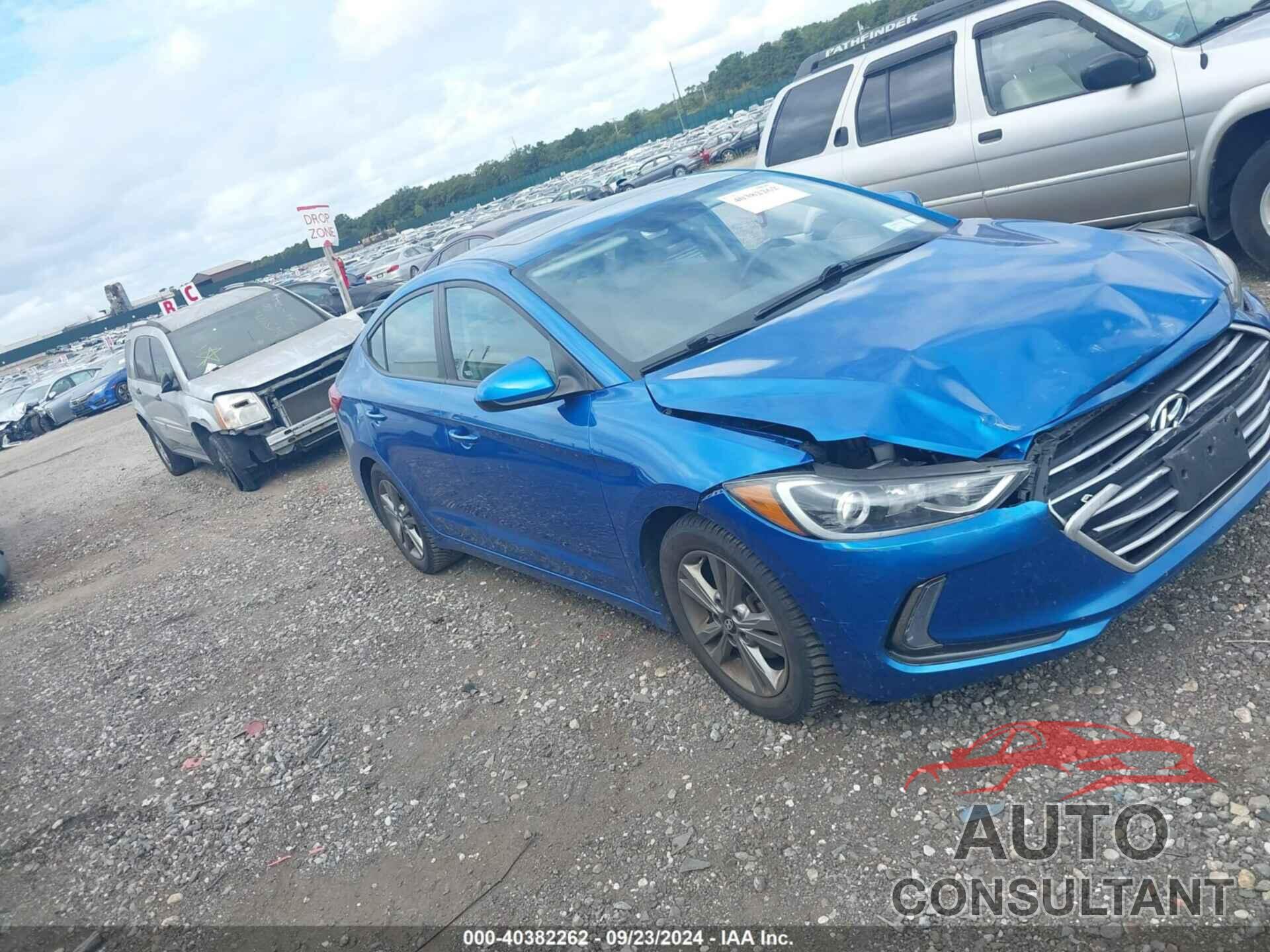 HYUNDAI ELANTRA 2018 - 5NPD84LF9JH325980