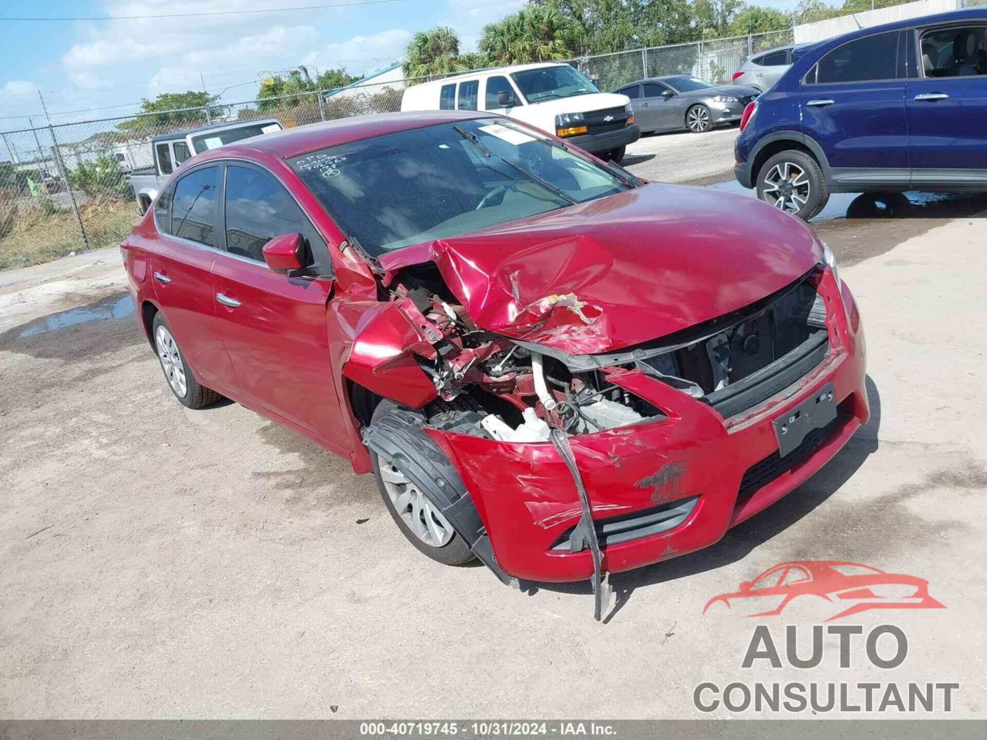 NISSAN SENTRA 2014 - 3N1AB7AP4EY250327