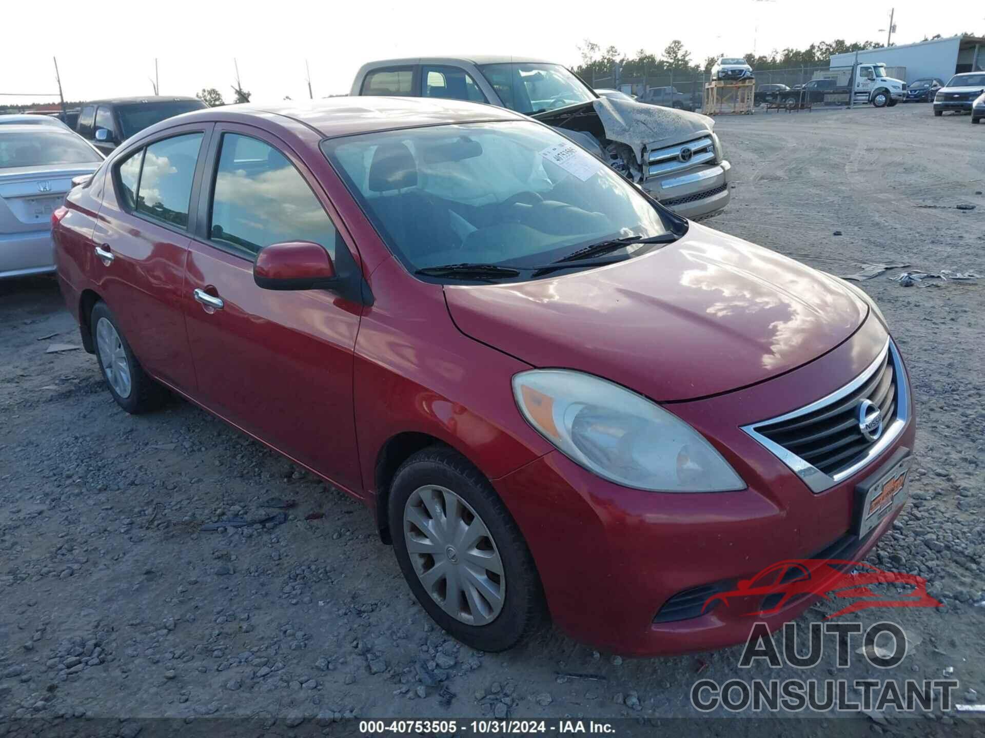 NISSAN VERSA 2013 - 3N1CN7AP1DL877420