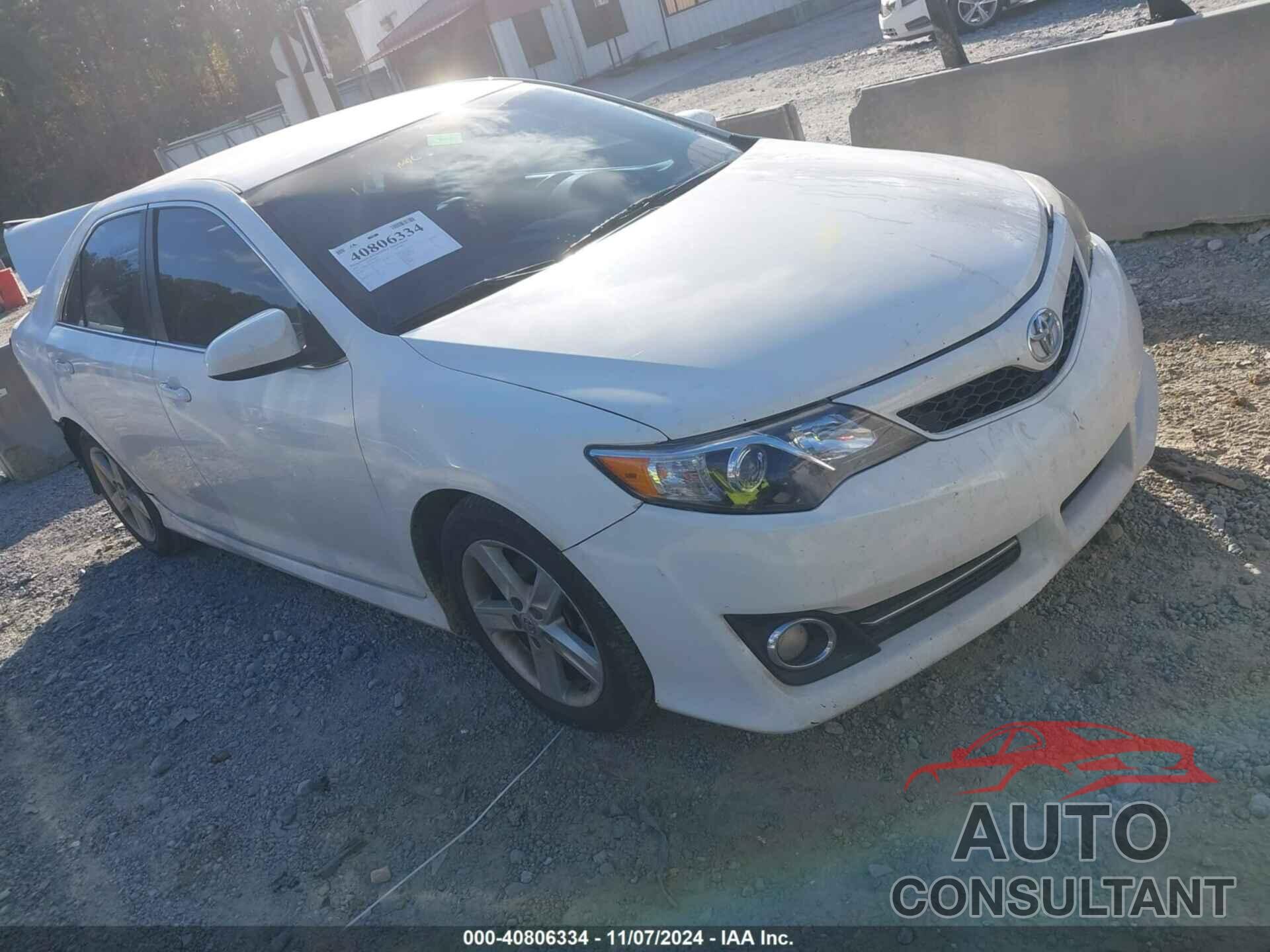 TOYOTA CAMRY 2013 - 4T1BF1FK5DU705747