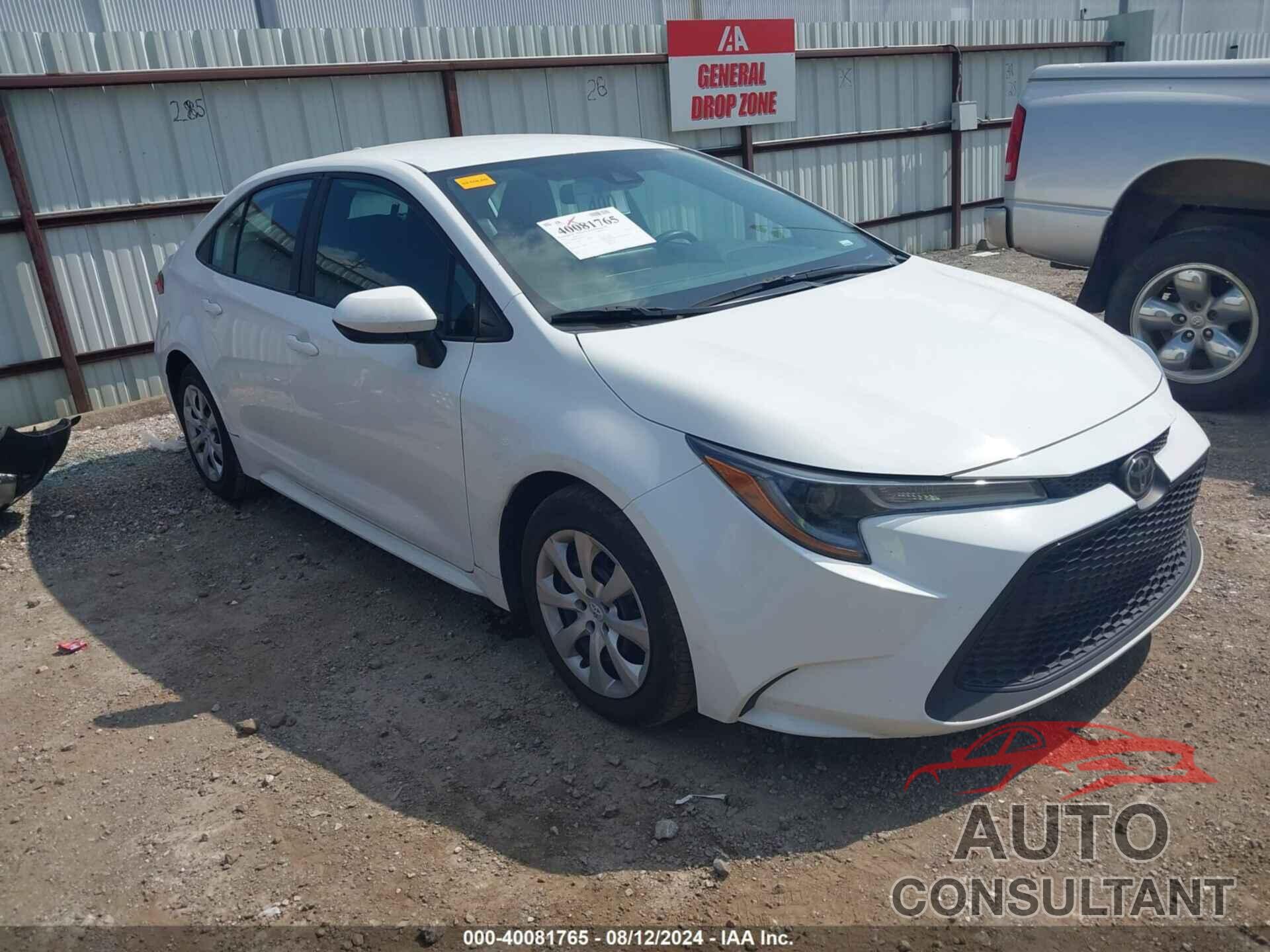 TOYOTA COROLLA 2022 - 5YFEPMAE8NP284395
