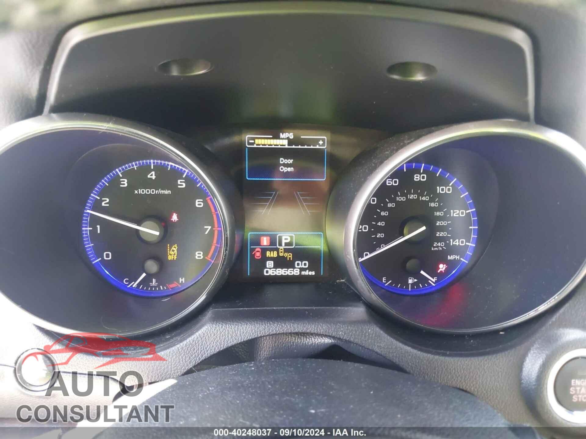 SUBARU OUTBACK 2017 - 4S4BSANC0H3359611