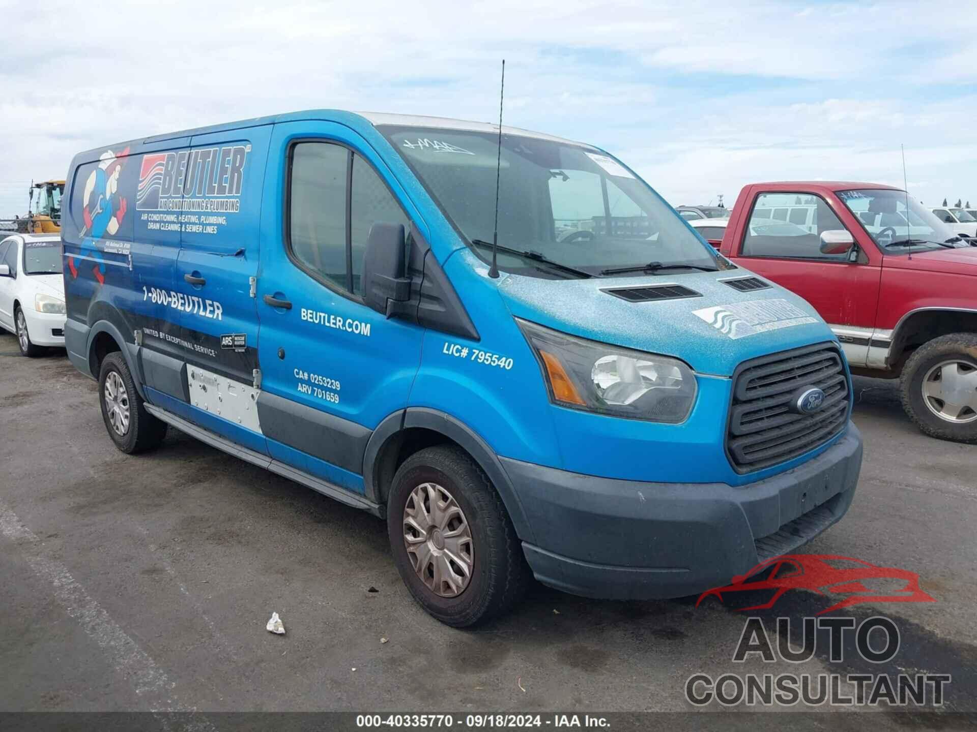 FORD TRANSIT-150 2016 - 1FTYE1ZM9GKB21155