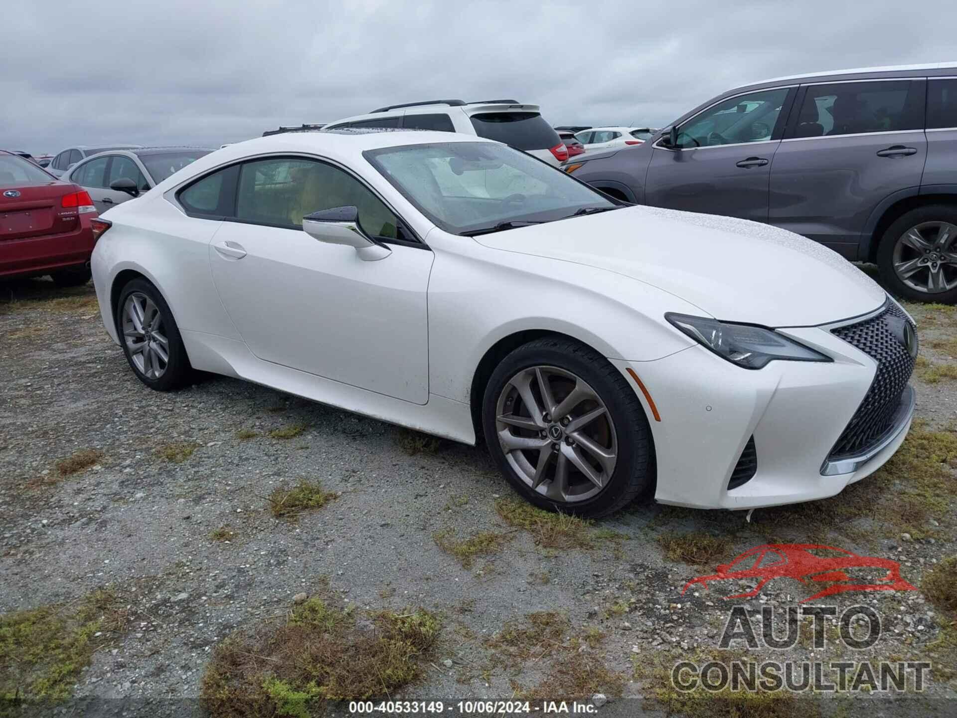 LEXUS RC 2020 - JTHDA5BC2L5010893