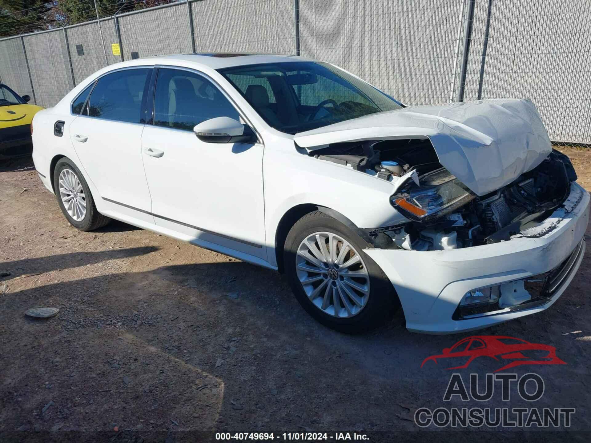 VOLKSWAGEN PASSAT 2016 - 1VWBS7A33GC017076