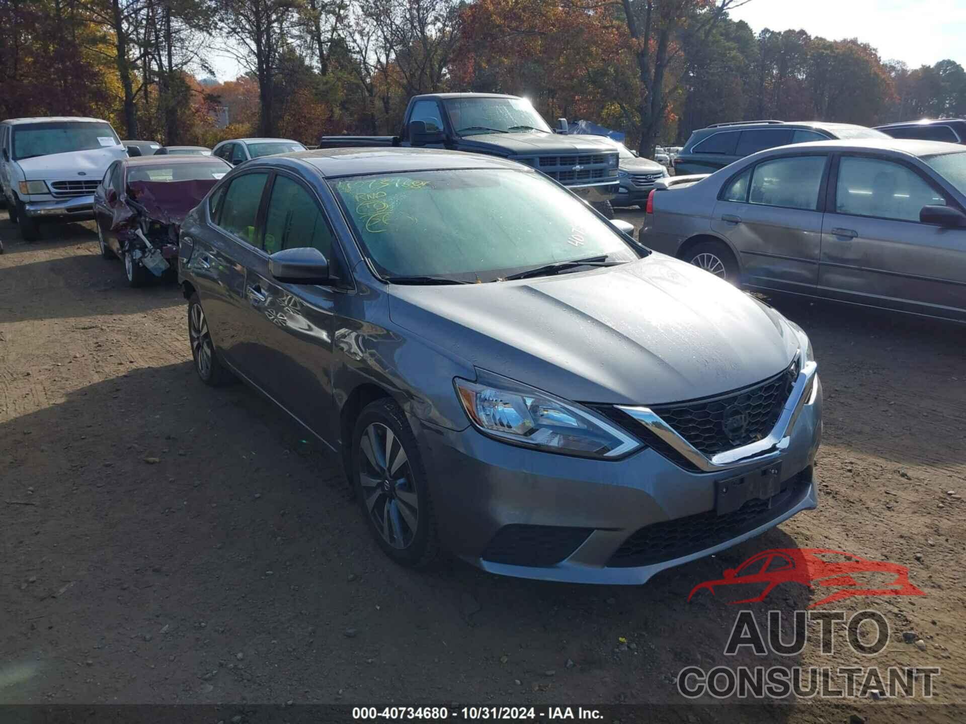 NISSAN SENTRA 2019 - 3N1AB7AP6KY448290