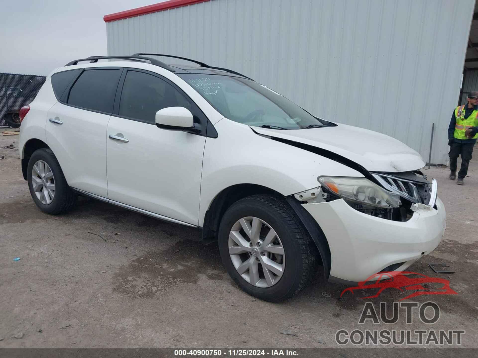 NISSAN MURANO 2014 - JN8AZ1MU9EW408759