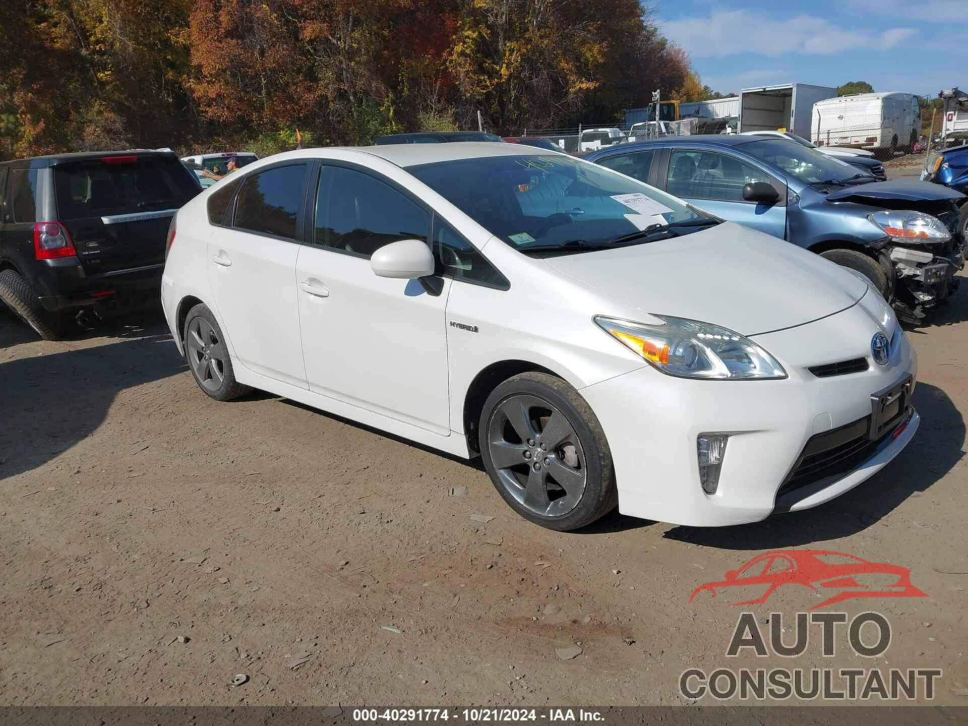 TOYOTA PRIUS 2013 - JTDKN3DUXD1646929