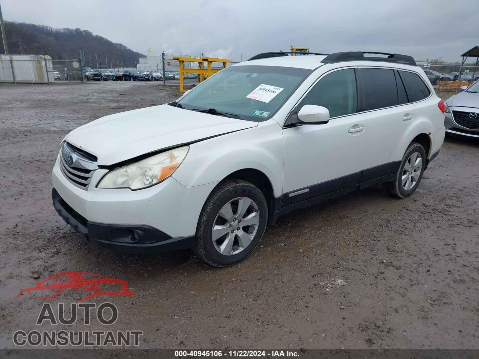 SUBARU OUTBACK 2010 - 4S4BRBCC1A3372216