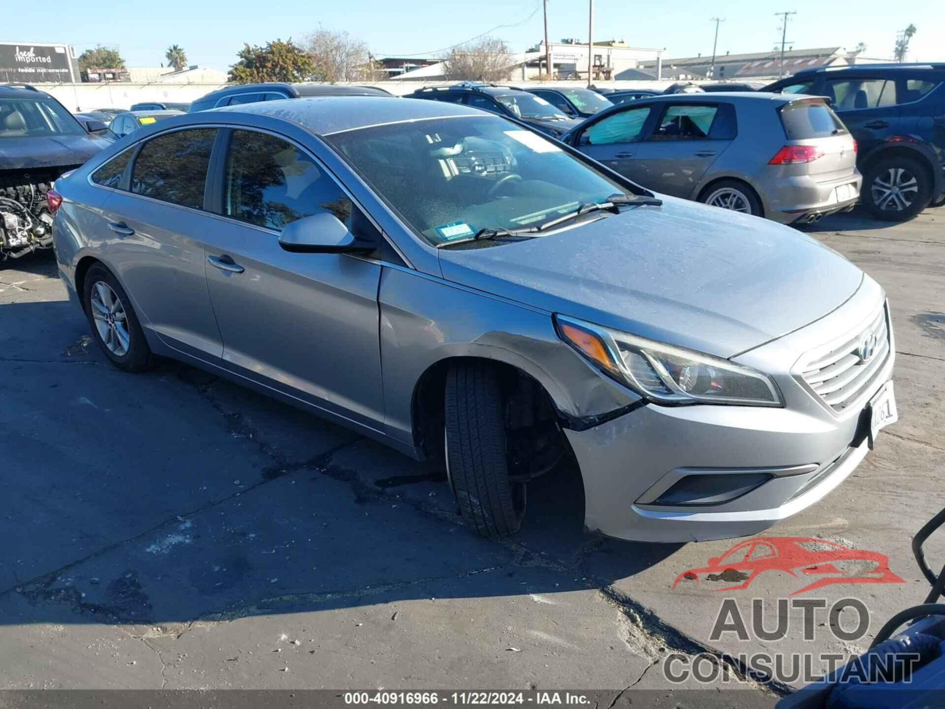 HYUNDAI SONATA 2017 - 5NPE24AF6HH510393