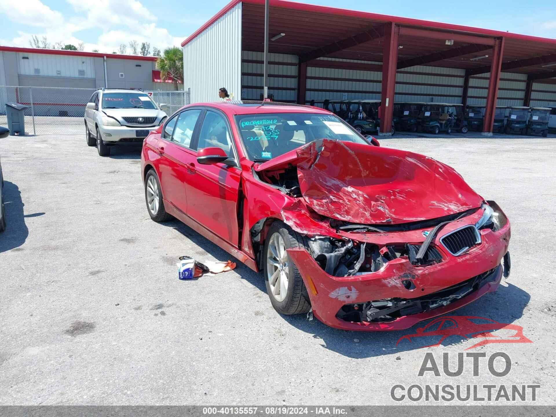 BMW 320I 2016 - WBA8E1G57GNT38467