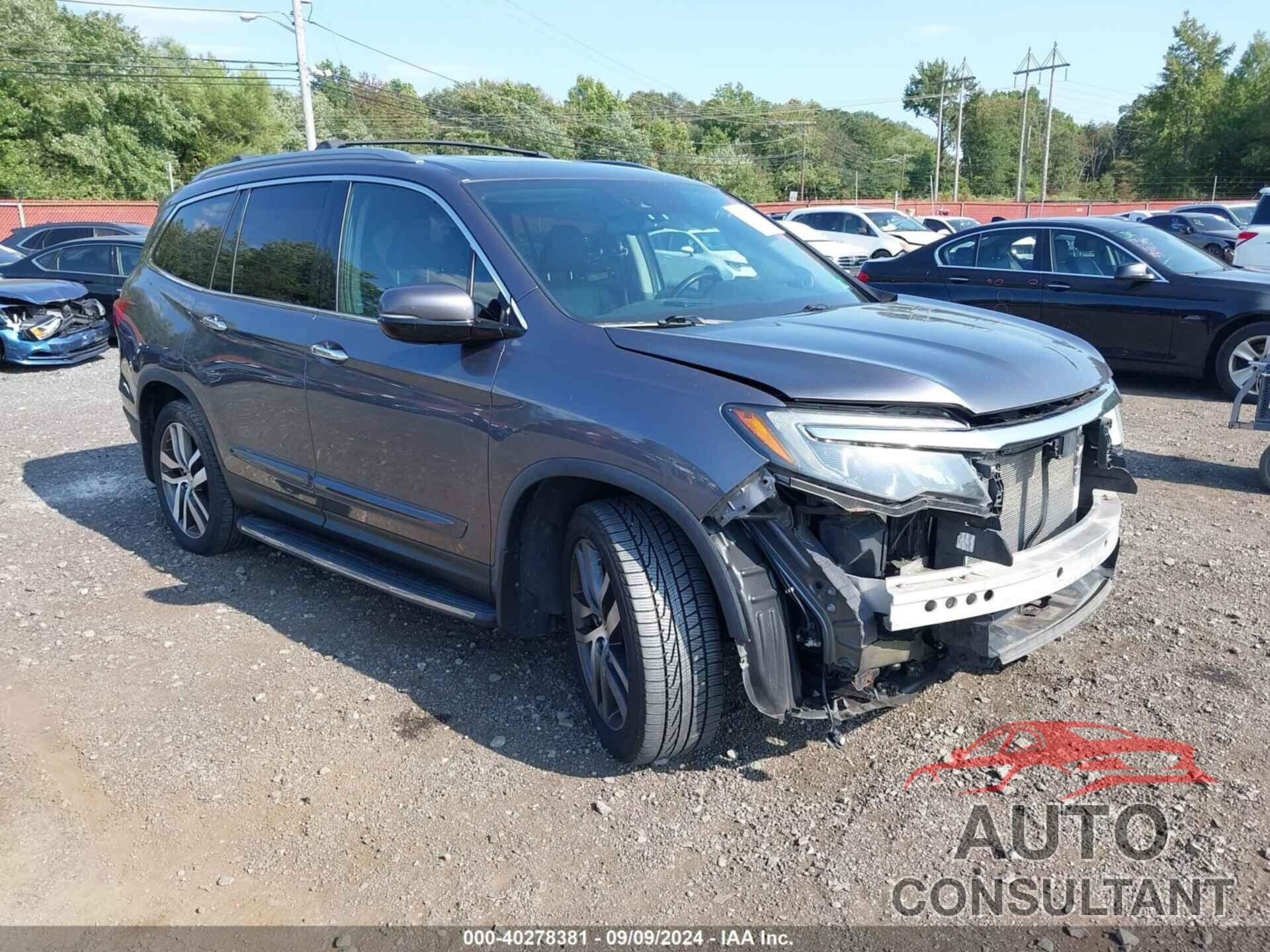 HONDA PILOT 2016 - 5FNYF6H0XGB100501