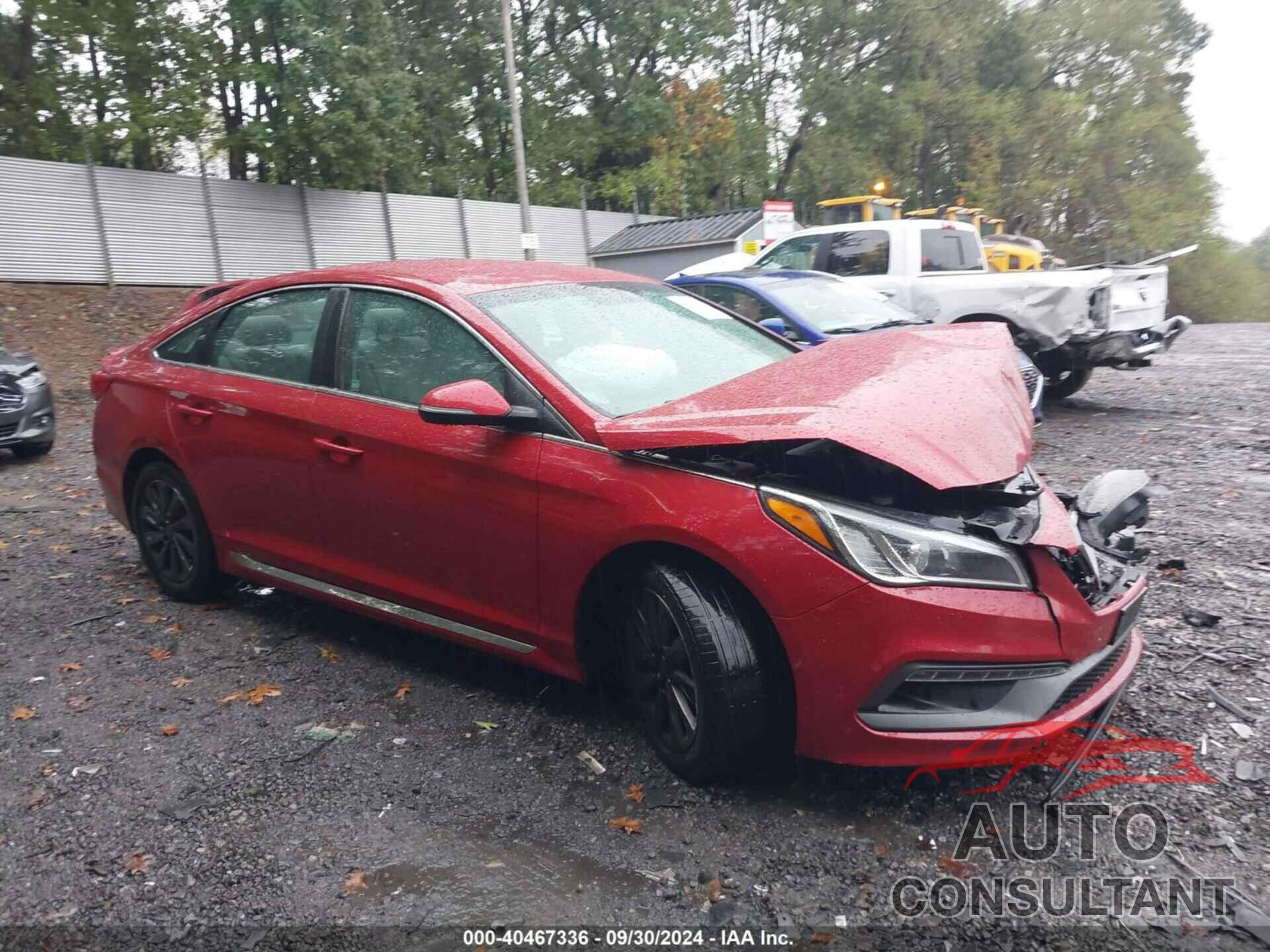 HYUNDAI SONATA 2017 - 5NPE34AF7HH464585