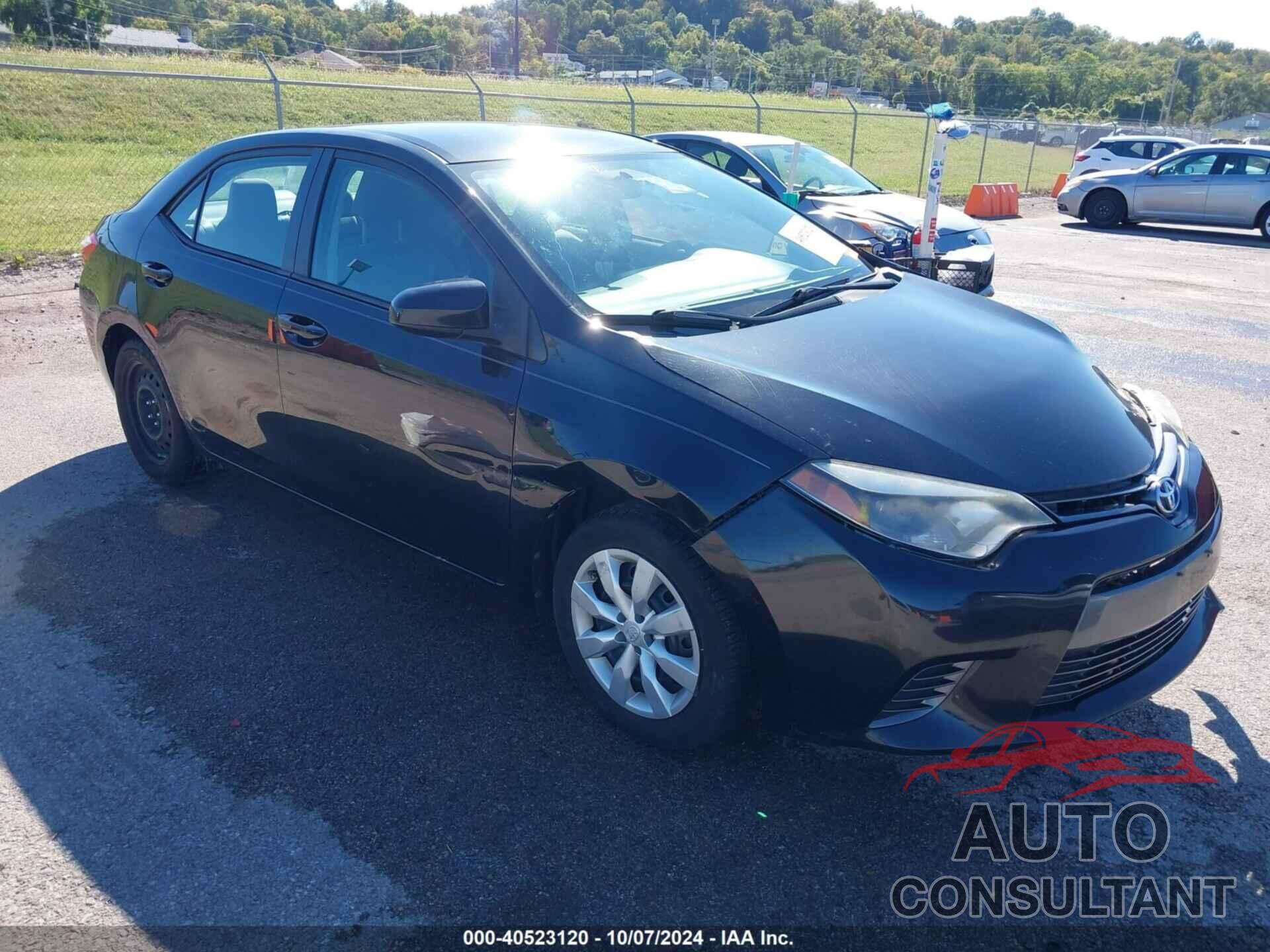 TOYOTA COROLLA 2015 - 2T1BURHE9FC332471