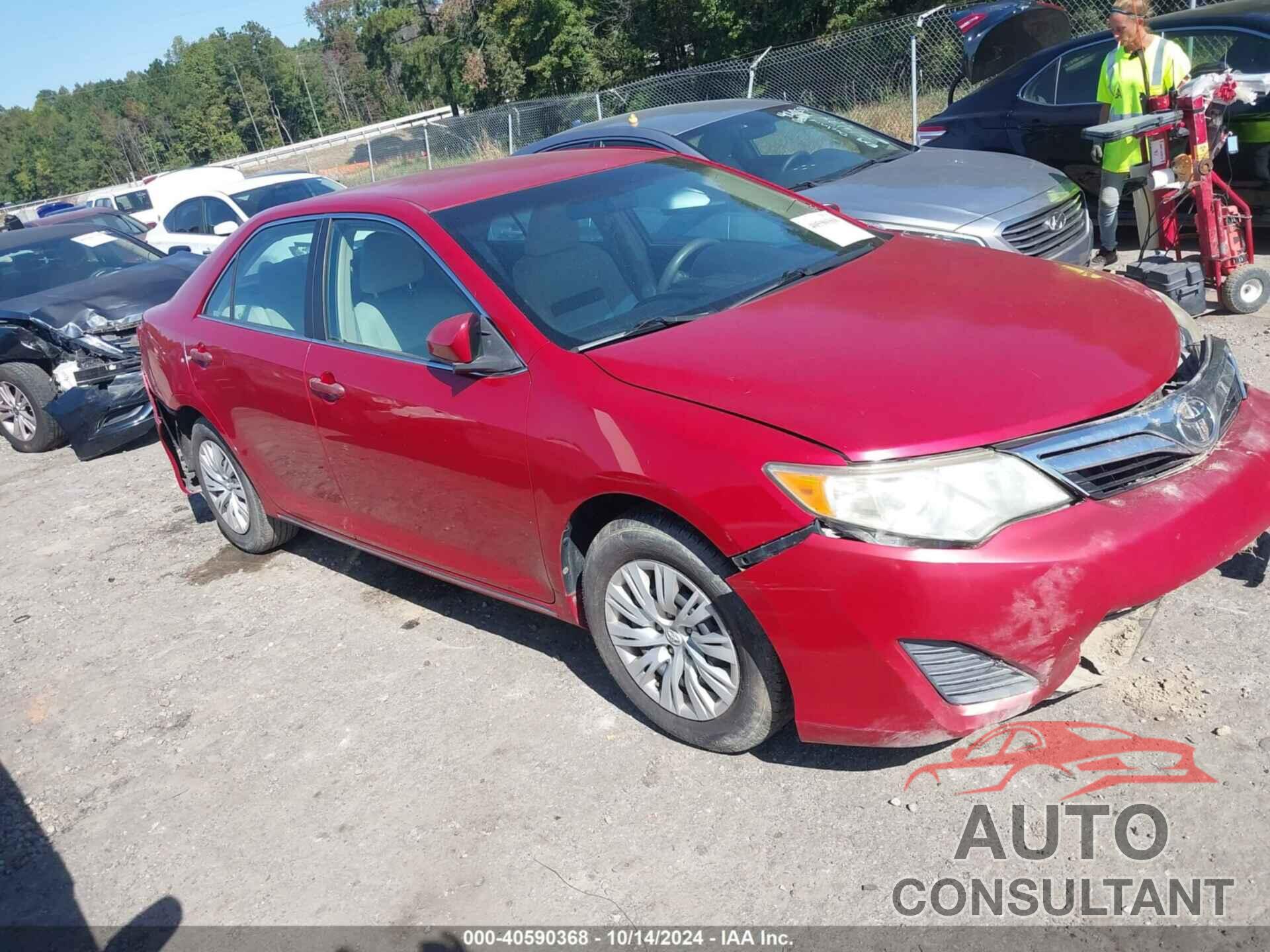 TOYOTA CAMRY 2012 - 4T1BF1FK2CU526595