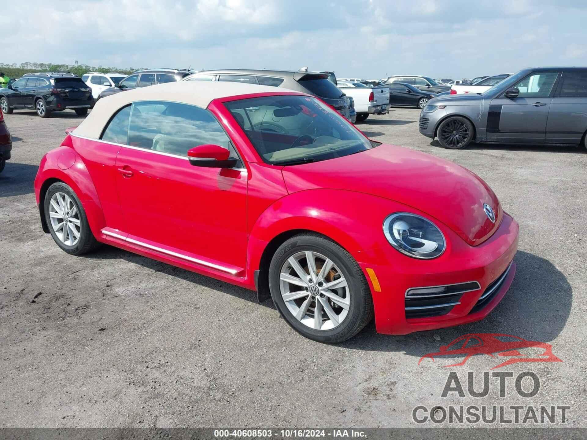 VOLKSWAGEN BEETLE 2017 - 3VW517AT5HM813375