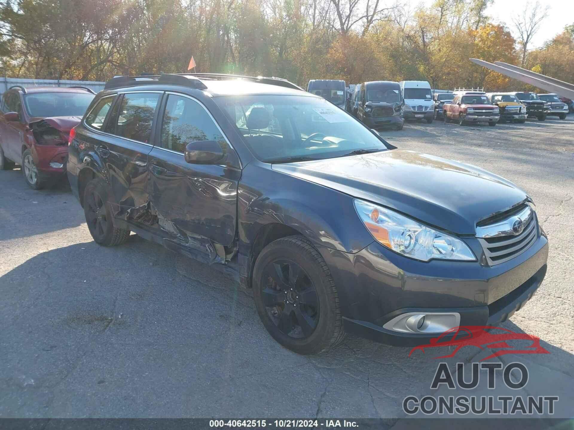 SUBARU OUTBACK 2012 - 4S4BRCAC5C3236246