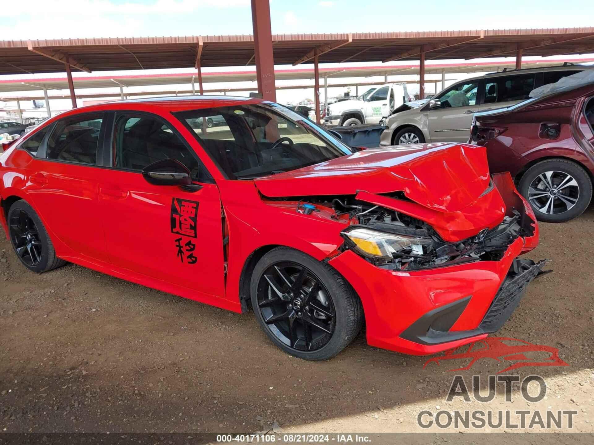 HONDA CIVIC 2022 - 2HGFE2F56NH548941