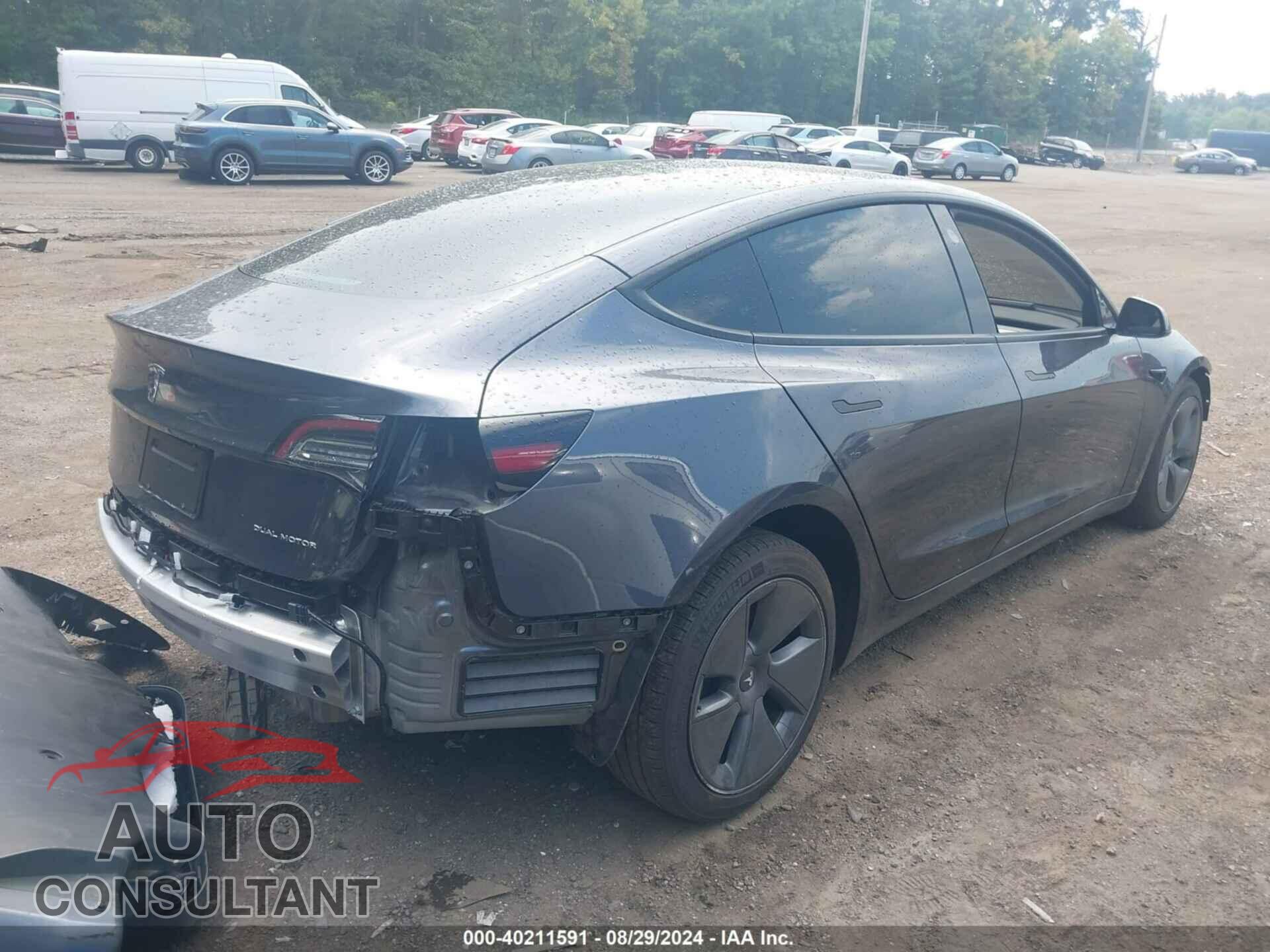 TESLA MODEL 3 2022 - 5YJ3E1EB2NF200885