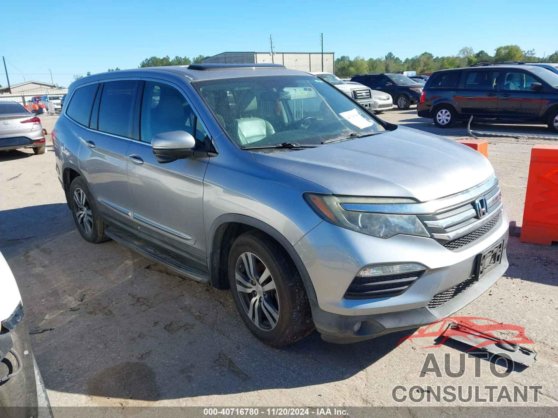 HONDA PILOT 2016 - 5FNYF5H5XGB026857