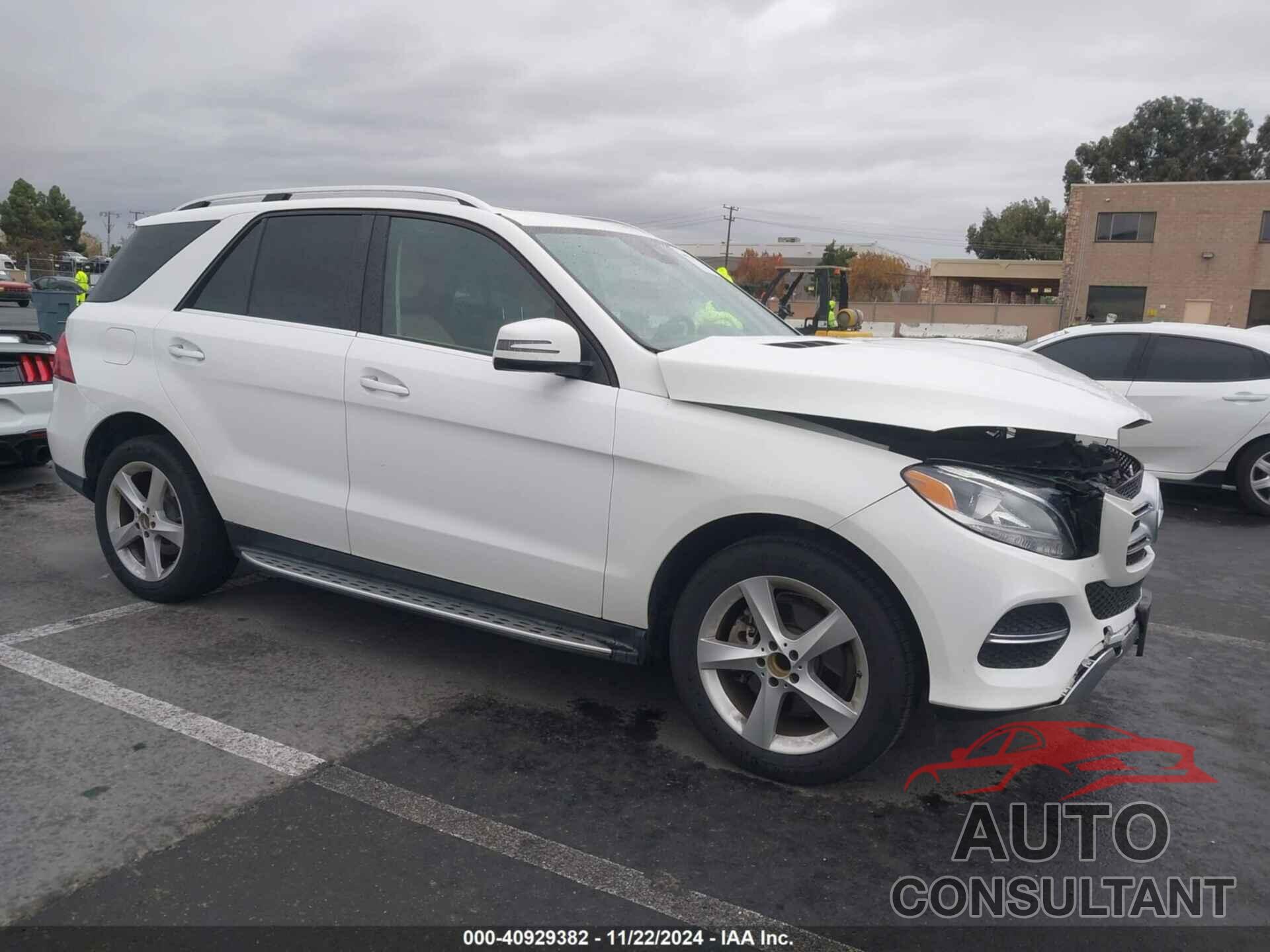 MERCEDES-BENZ GLE 350 2018 - 4JGDA5JB4JB018742